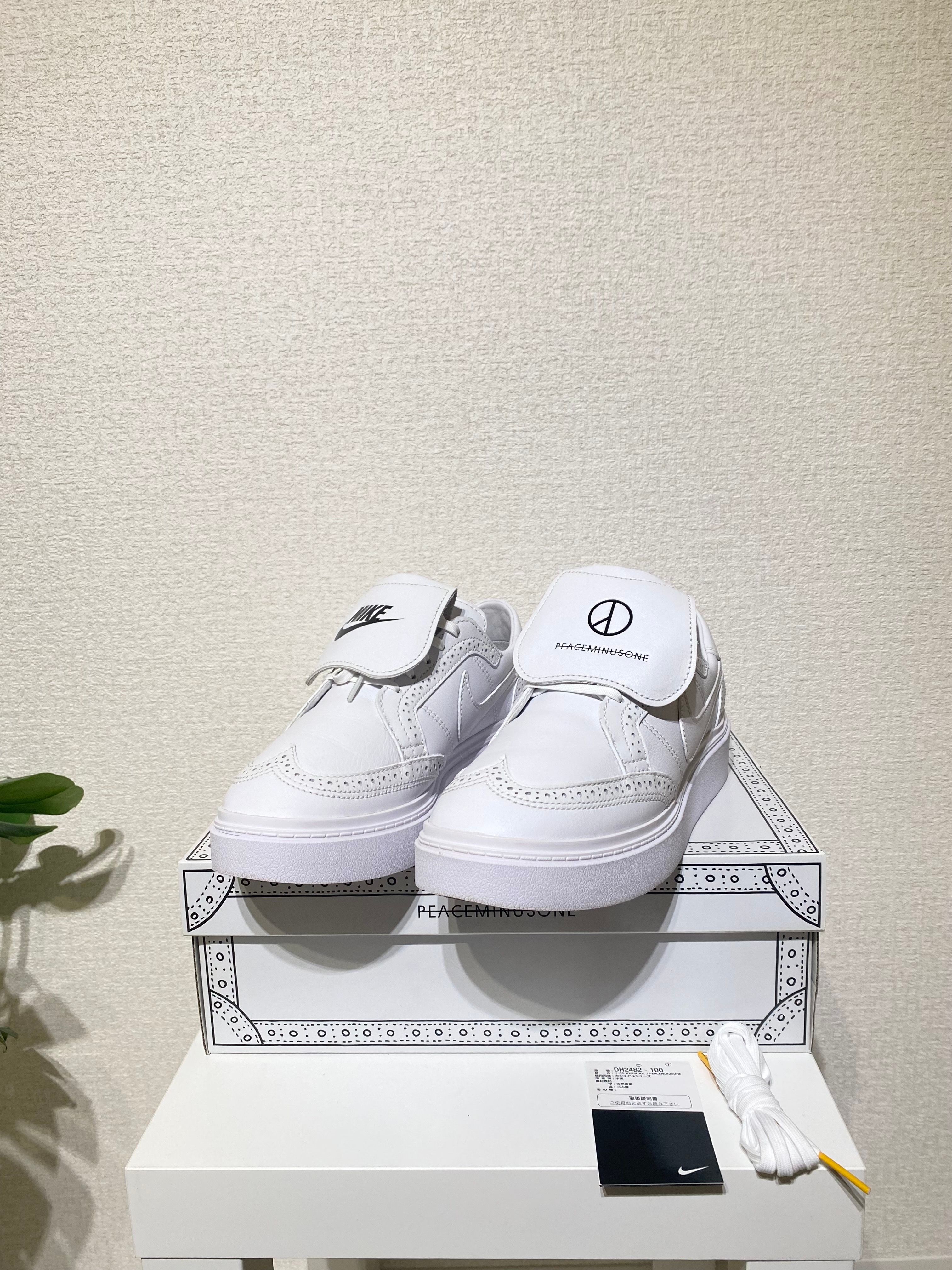 PEACEMINUSONE × Nike Kwondo1 "White" / G-DRAGON