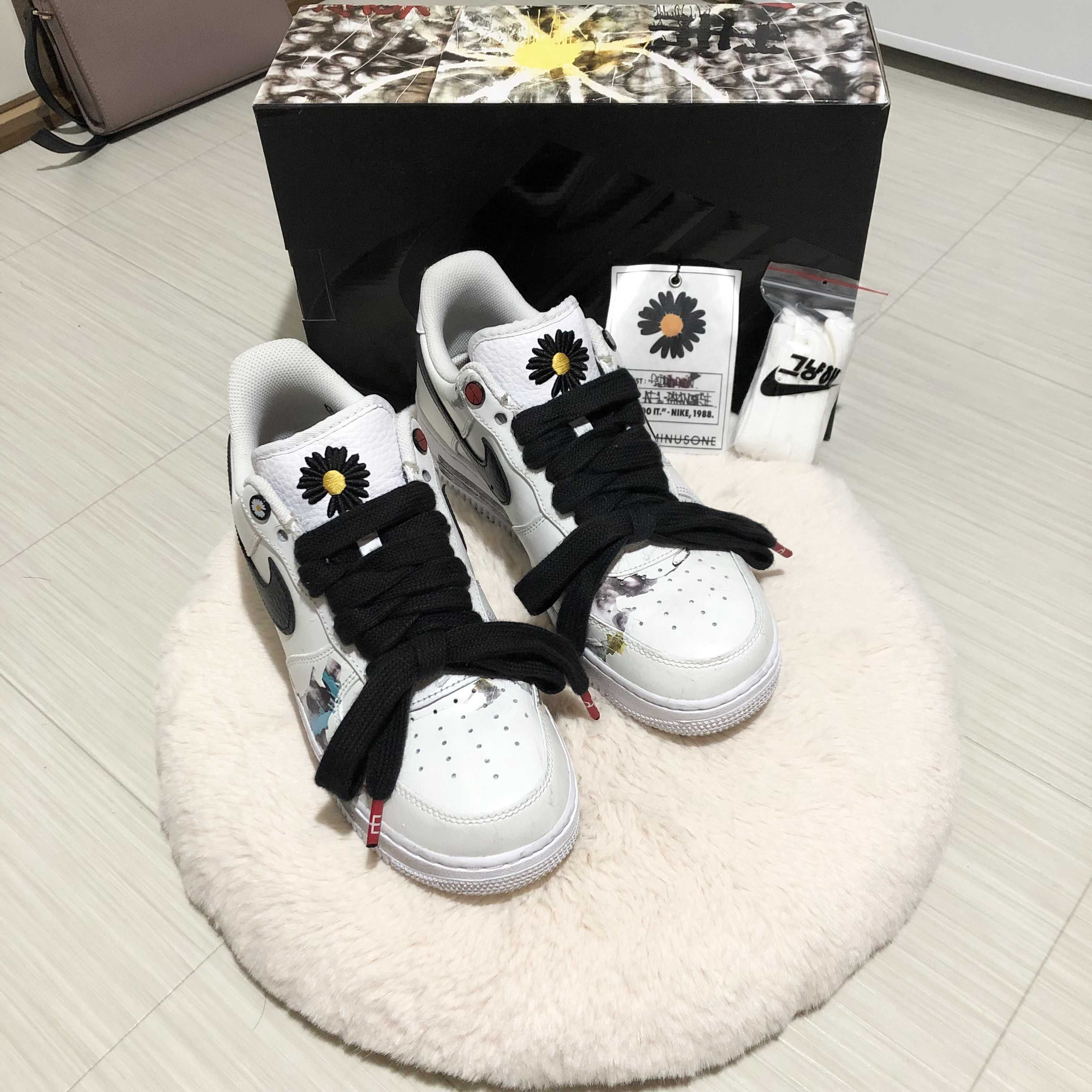 PEACEMINUSONE × Nike Air Force 1 Low "Para-noise/White/Black" / G-DRAGON