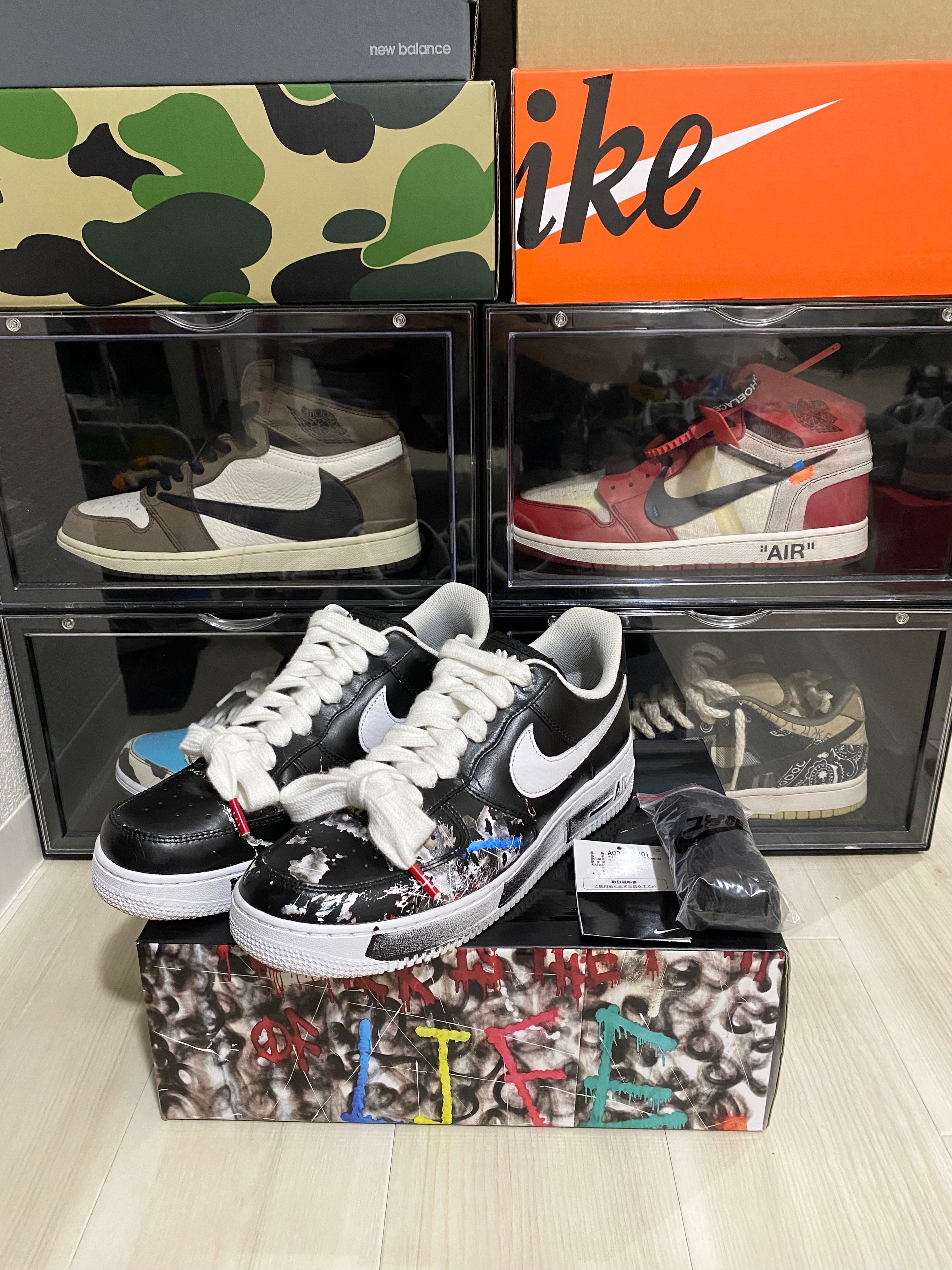 PEACEMINUSONE × Nike Air Force 1 Low Para Noise "Black" / G-DRAGON