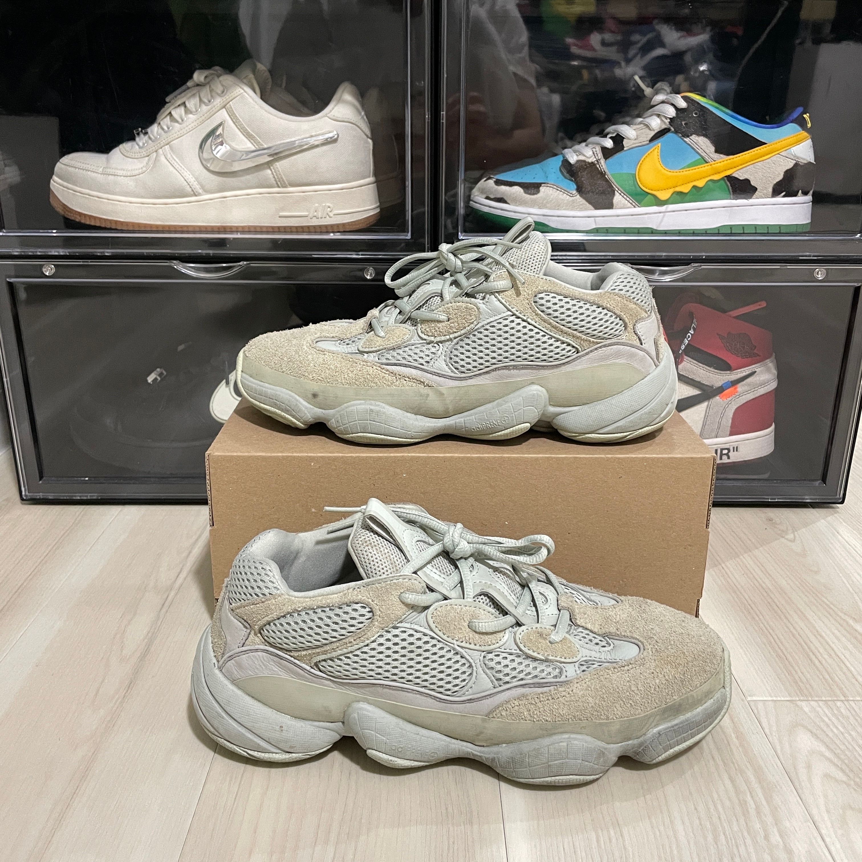 ADIDAS YEEZY DESERT RAT 500 SALT