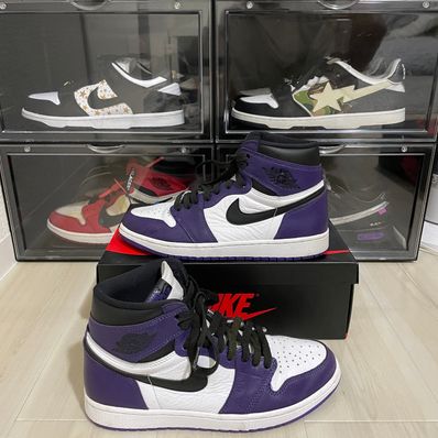 Nike Air Jordan 1 Retro High OG "Court Purple White/Black" (2020)