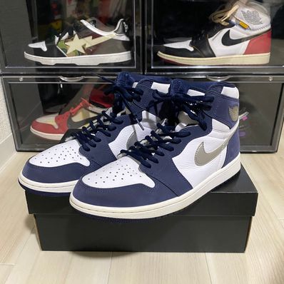 Nike Air Jordan 1 High OG CO.JP "White/Midnight Navy" (2020)(ブリーフケースなし)