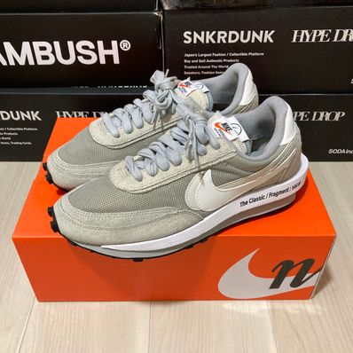 Fragment × sacai × Nike LD Waffle "Light Smoke Grey"