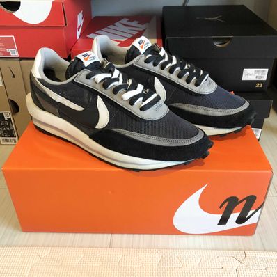 sacai × Nike LD Waffle "Black"