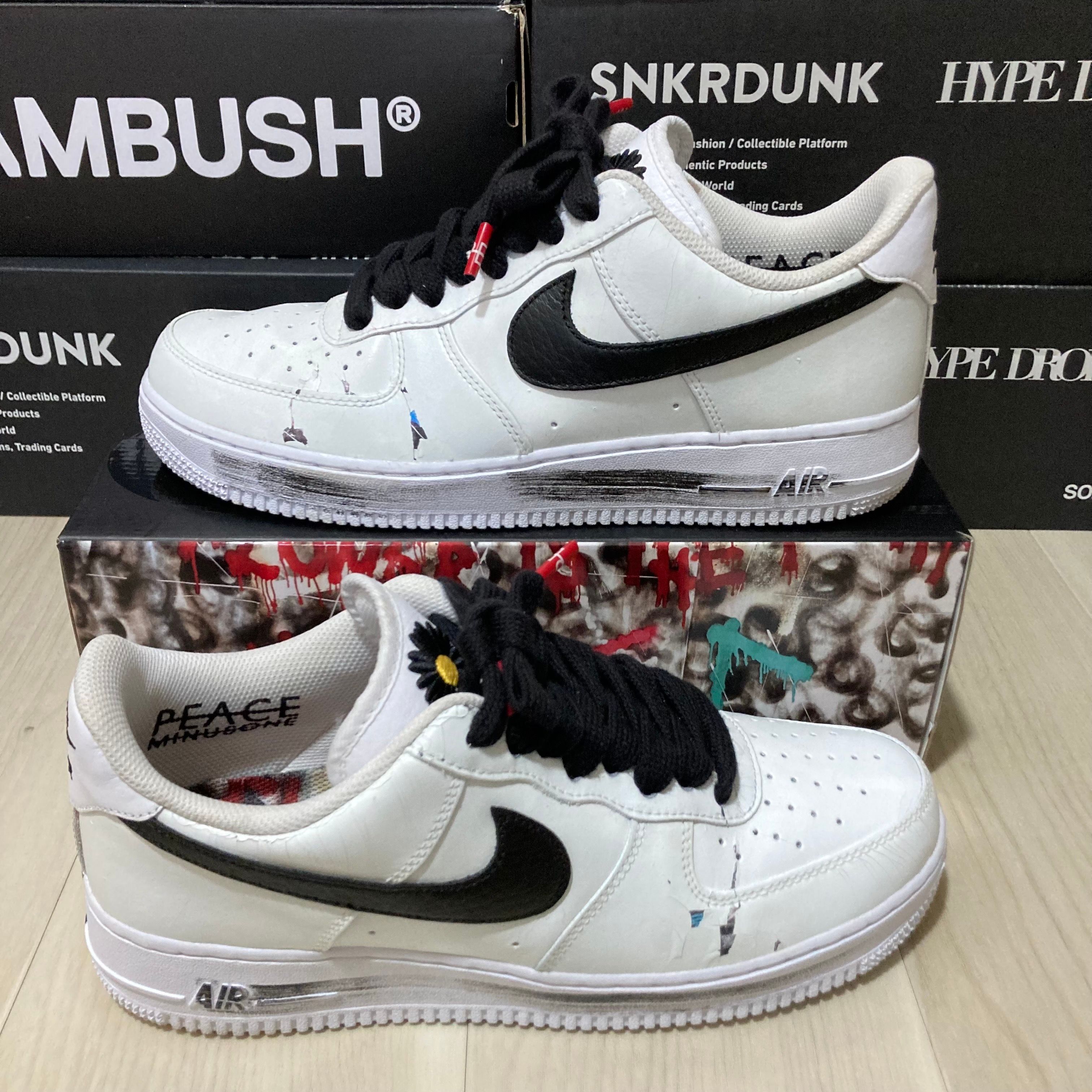 PEACEMINUSONE × Nike Air Force 1 Low "Para-noise/White/Black" / G-DRAGON
