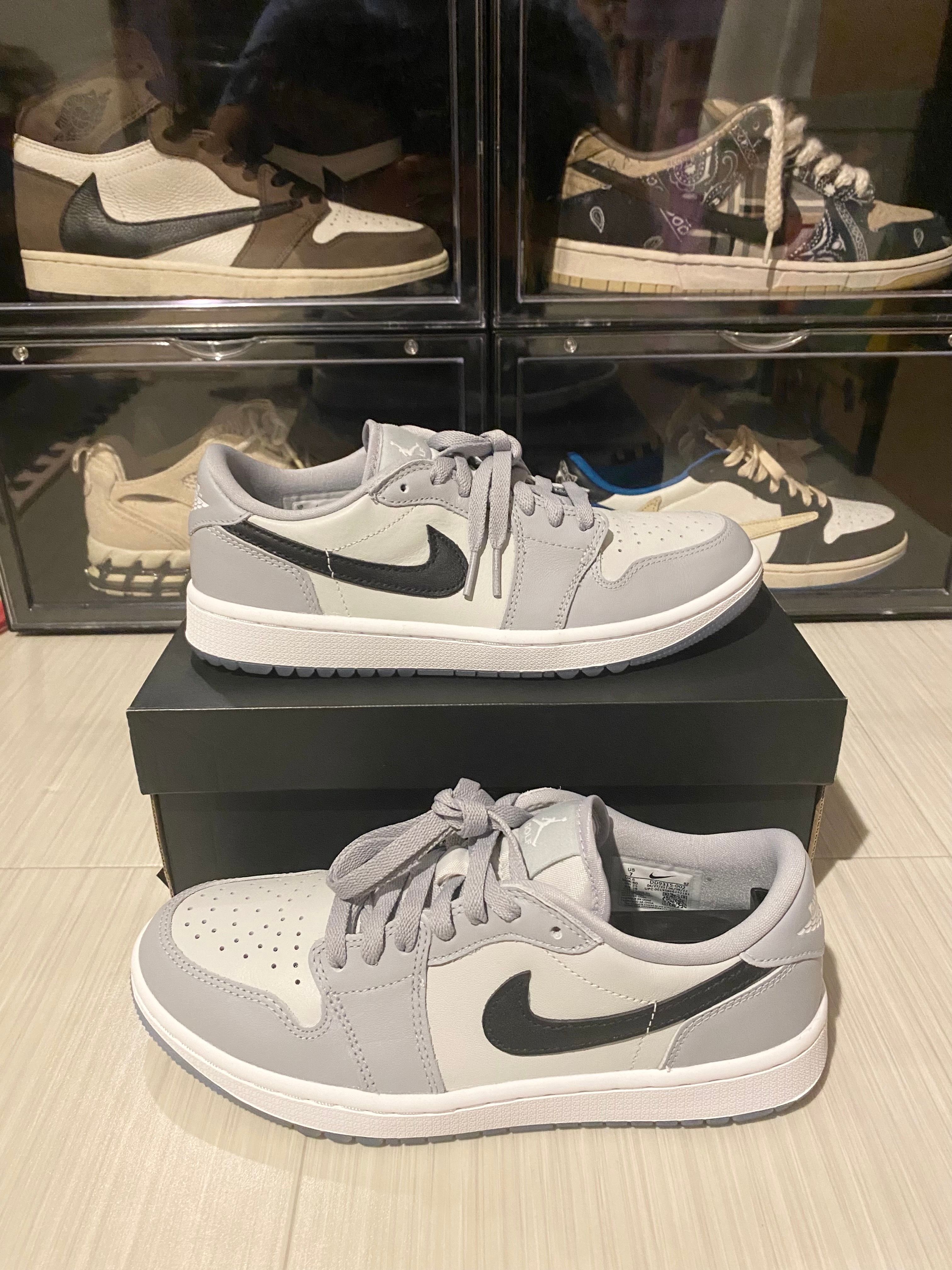 Nike Air Jordan 1 Low Golf "Wolf Grey/Photon Dust/White/Black"