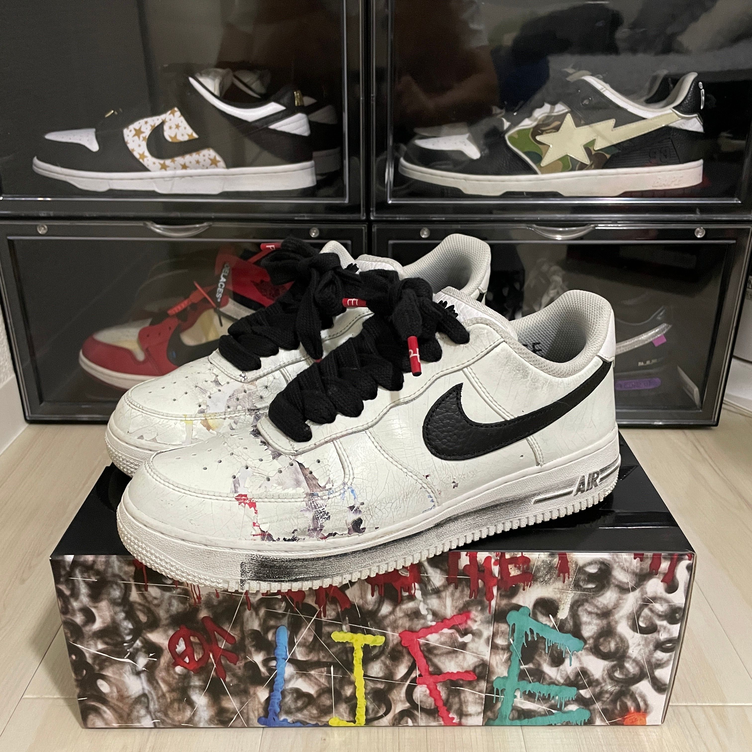 PEACEMINUSONE × Nike Air Force 1 Low "Para-noise/White/Black" / G-DRAGON