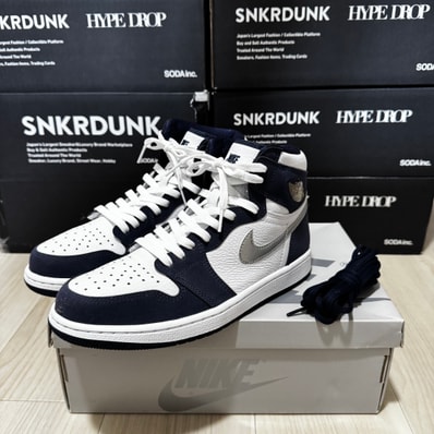 Nike Air Jordan 1 High OG CO.JP "White/Midnight Navy" (2020)(ブリーフケースなし)