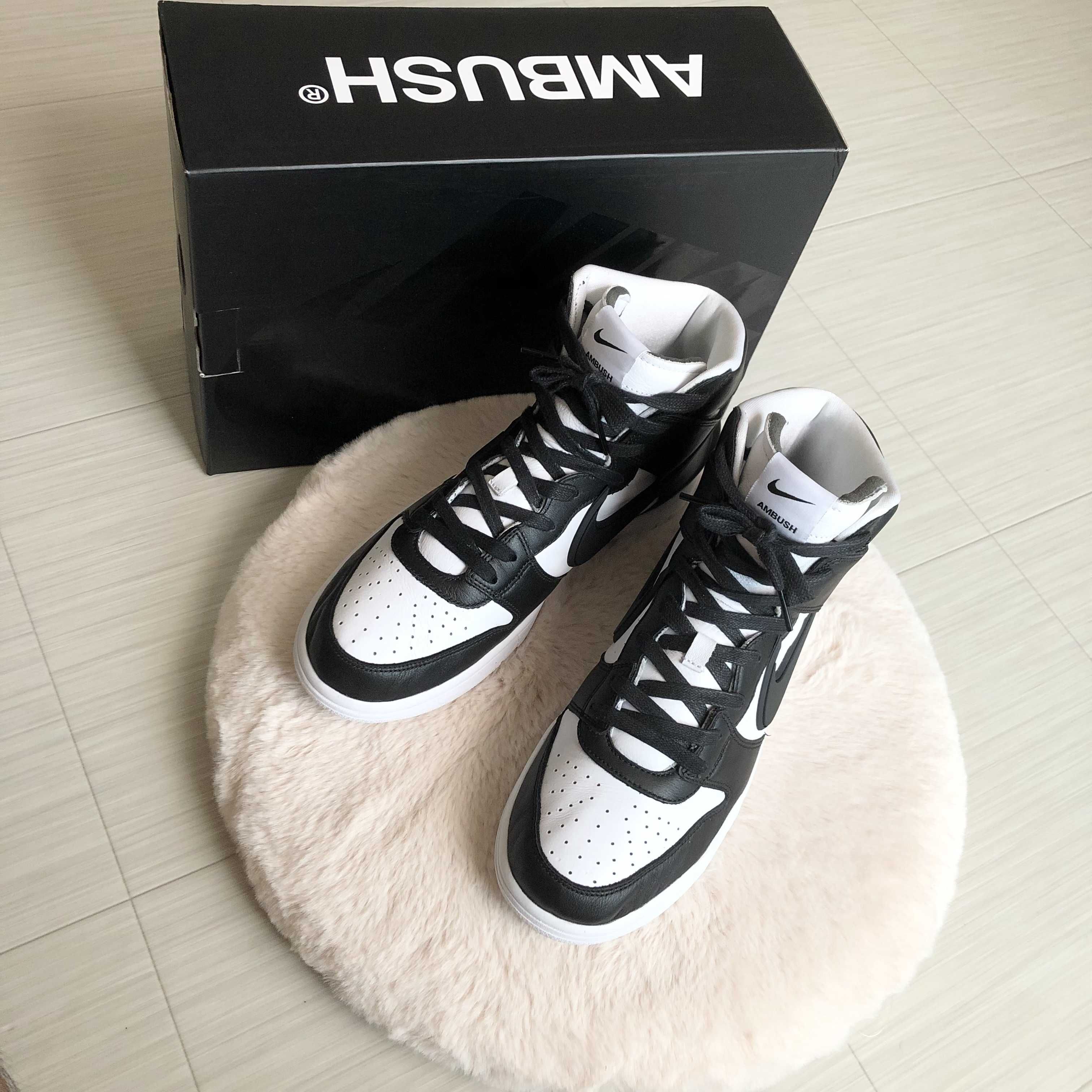 AMBUSH × Nike Dunk High "Black"