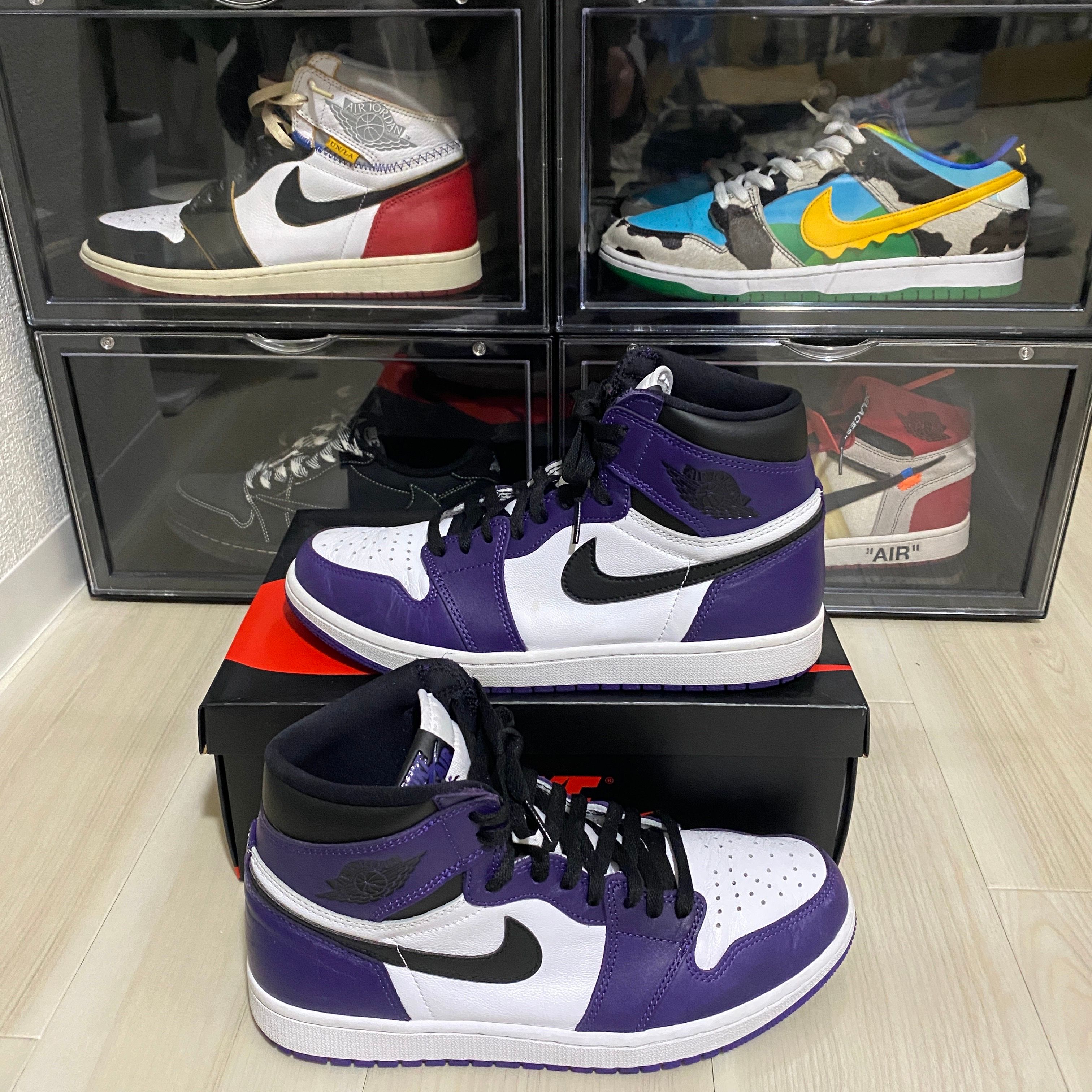 Nike Air Jordan 1 Retro High OG "Court Purple White/Black" (2020)
