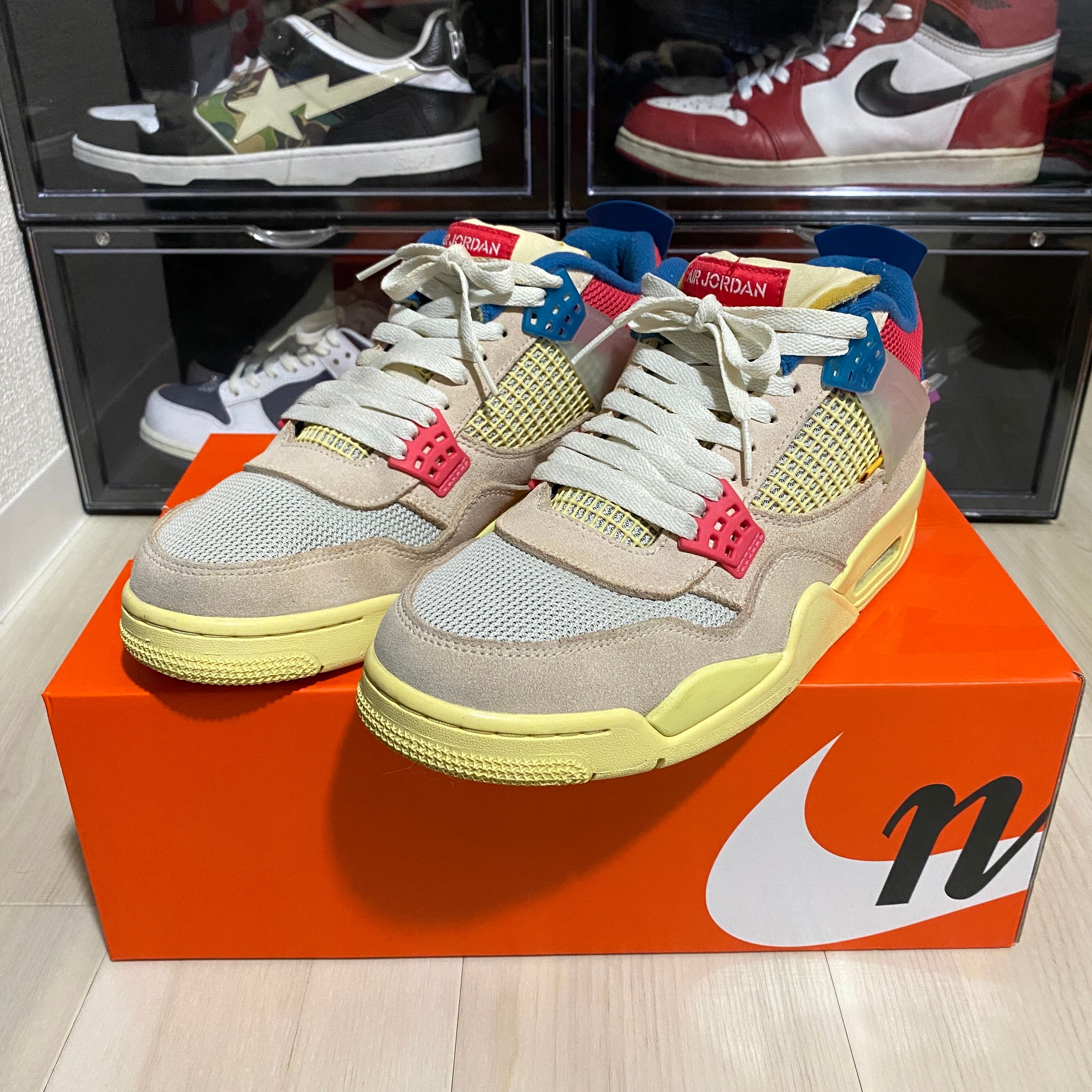 UNION × Nike Air Jordan 4 SP "Guava Ice/Light Fusion Red"