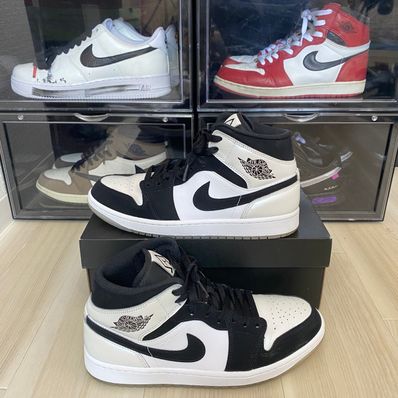 Nike Air Jordan 1 Mid "Omega/Black/White"