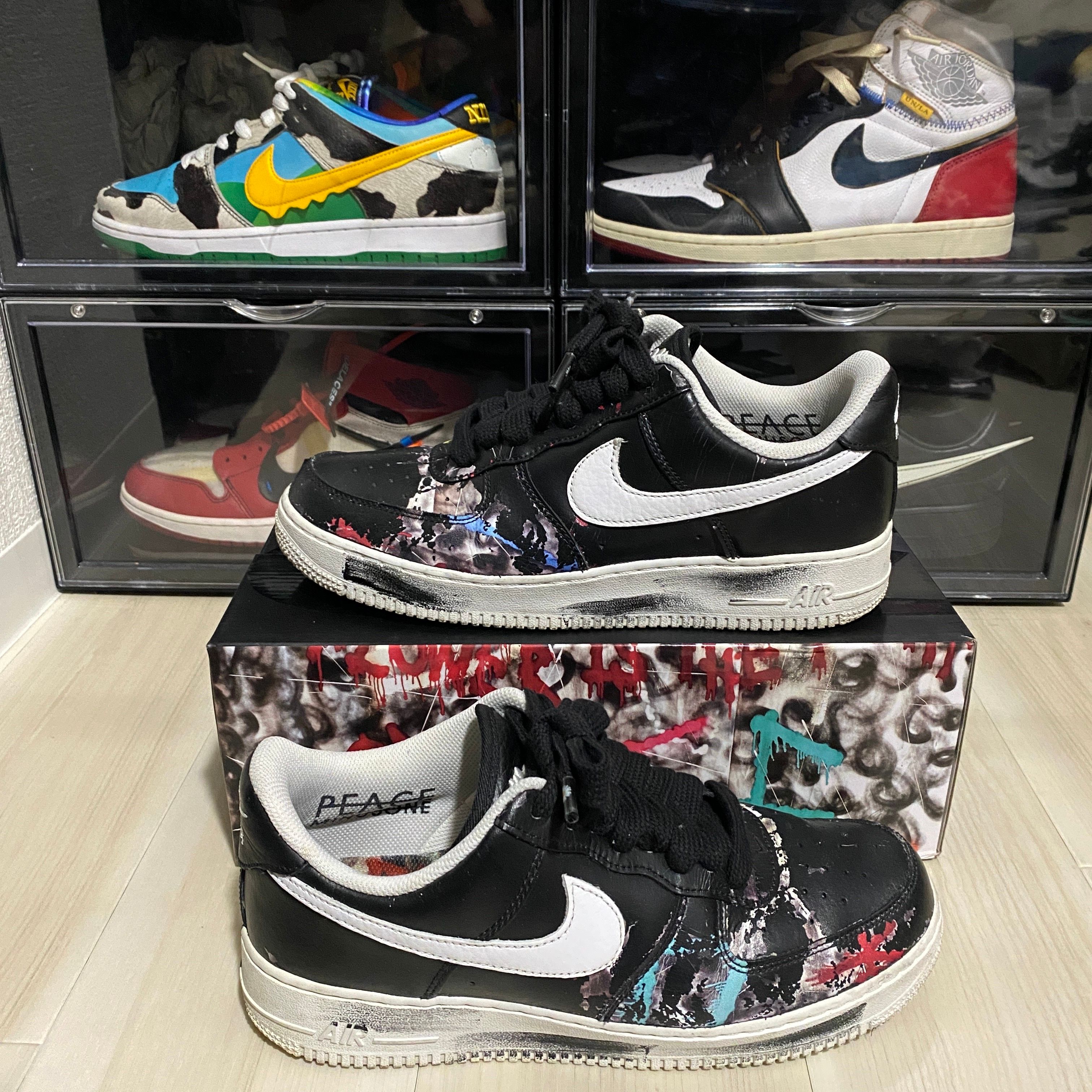 PEACEMINUSONE × Nike Air Force 1 Low Para Noise "Black" / G-DRAGON