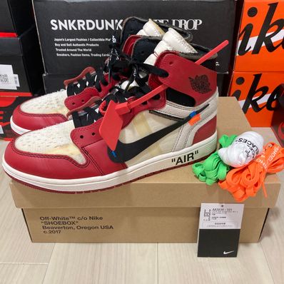 Off-White × Nike Air Jordan 1 Retro High The Ten "Chicago"
