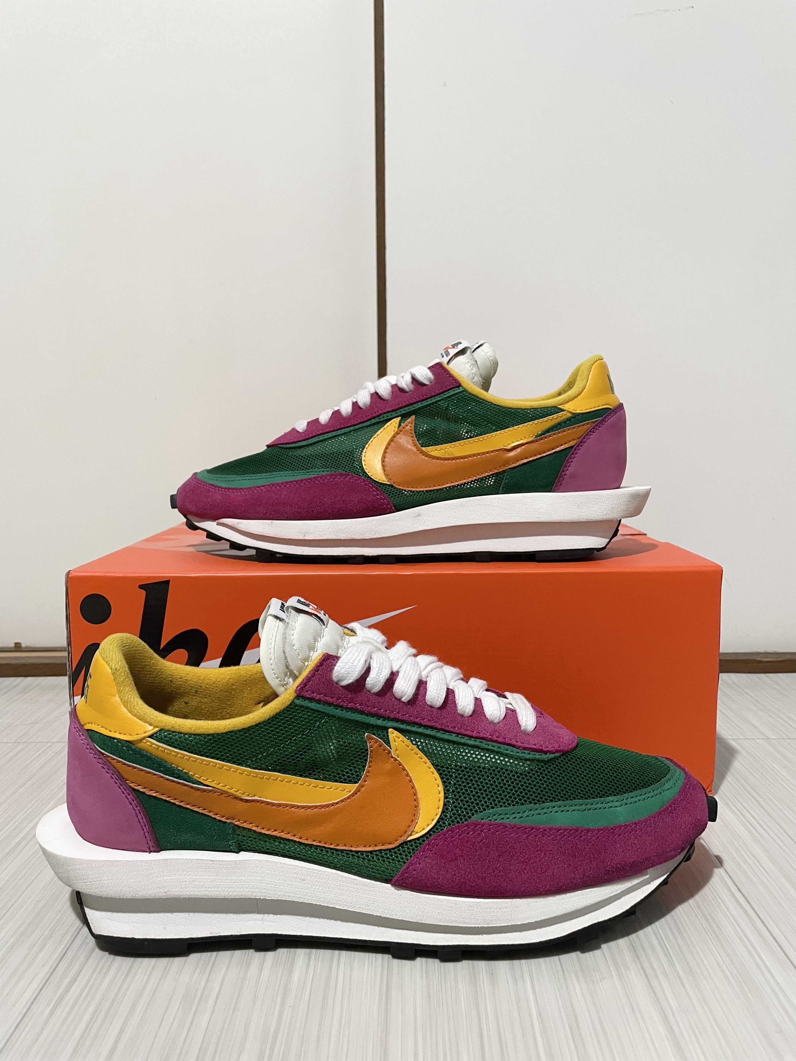sacai × NIKE LDV WAFFLE "PINE GREEN"
