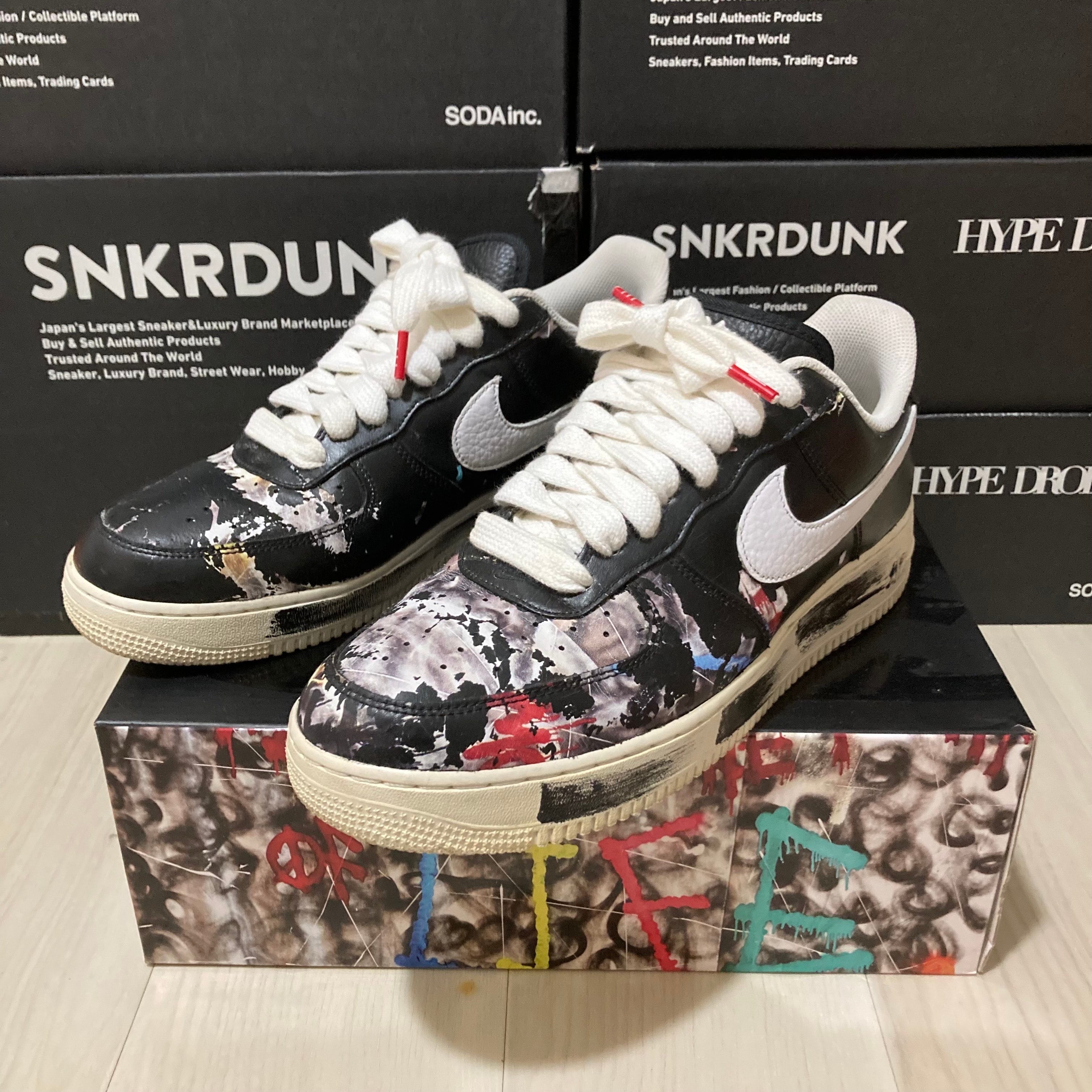 PEACEMINUSONE × Nike Air Force 1 Low Para Noise "Black" / G-DRAGON