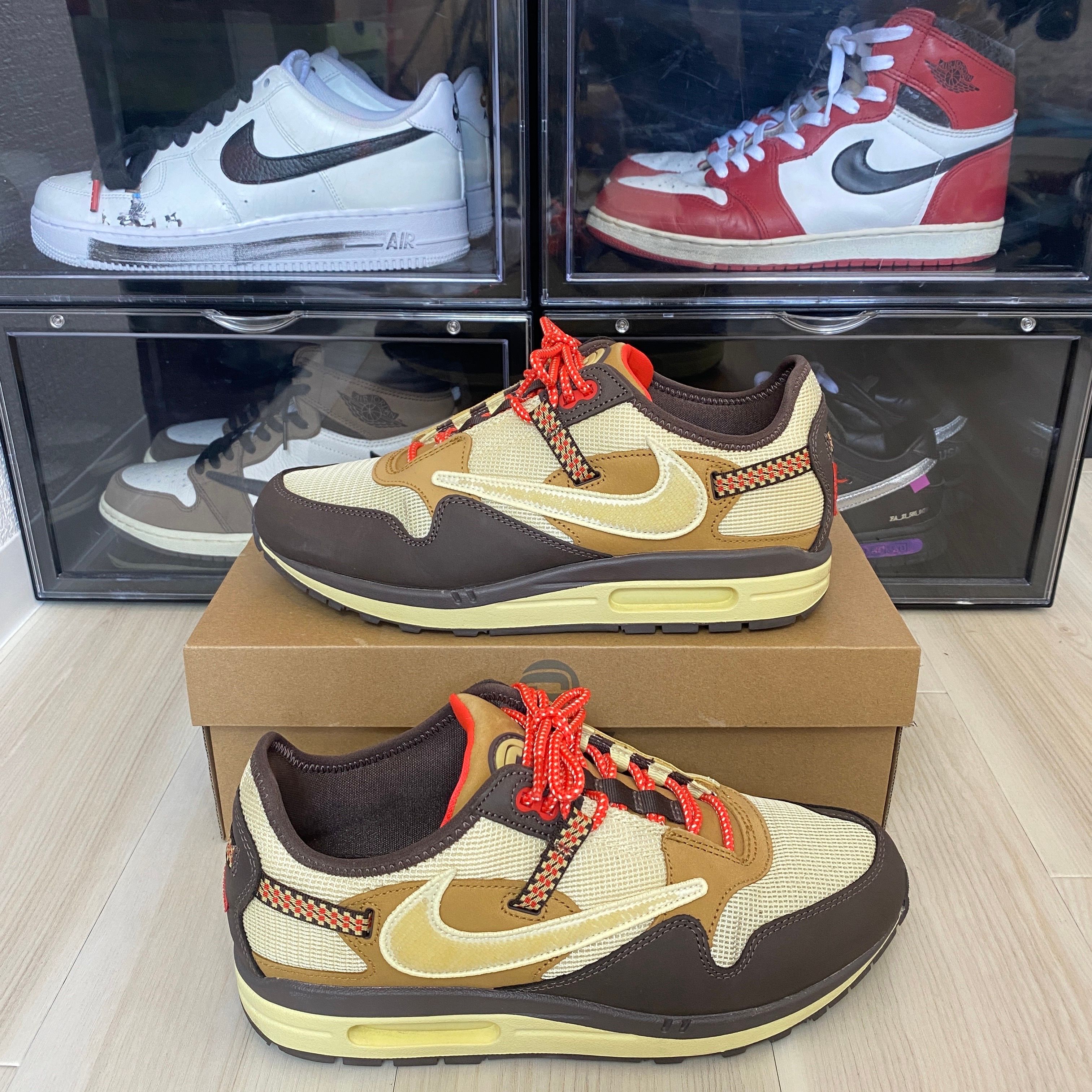 Travis Scott × Nike Air Max 1 "CACT.US Brown"