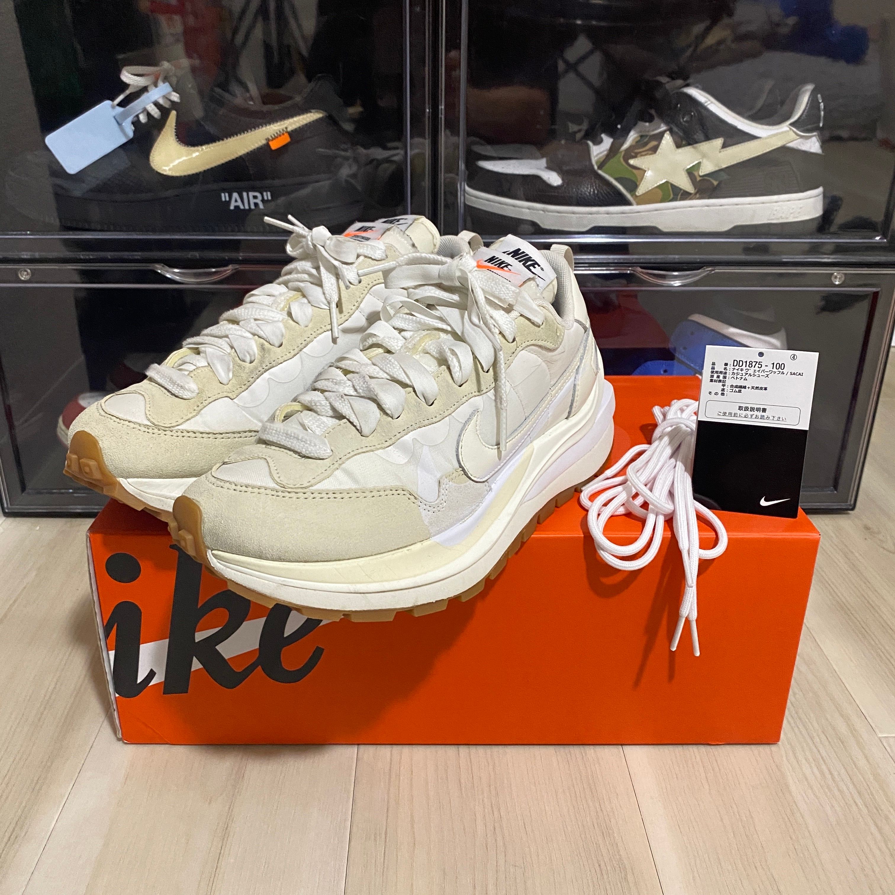 sacai × Nike Vapor Waffle "White Gum"