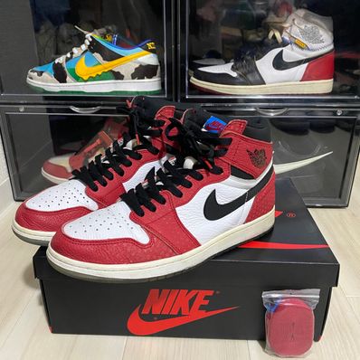 Spiderman × Nike Air Jordan 1 Origin Story "Gym Red/White/Photo Blue/Black"