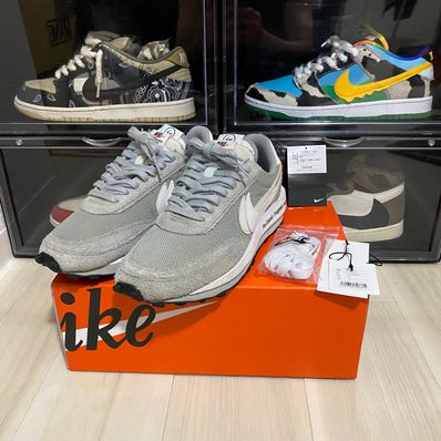 Fragment × sacai × Nike LD Waffle "Light Smoke Grey"