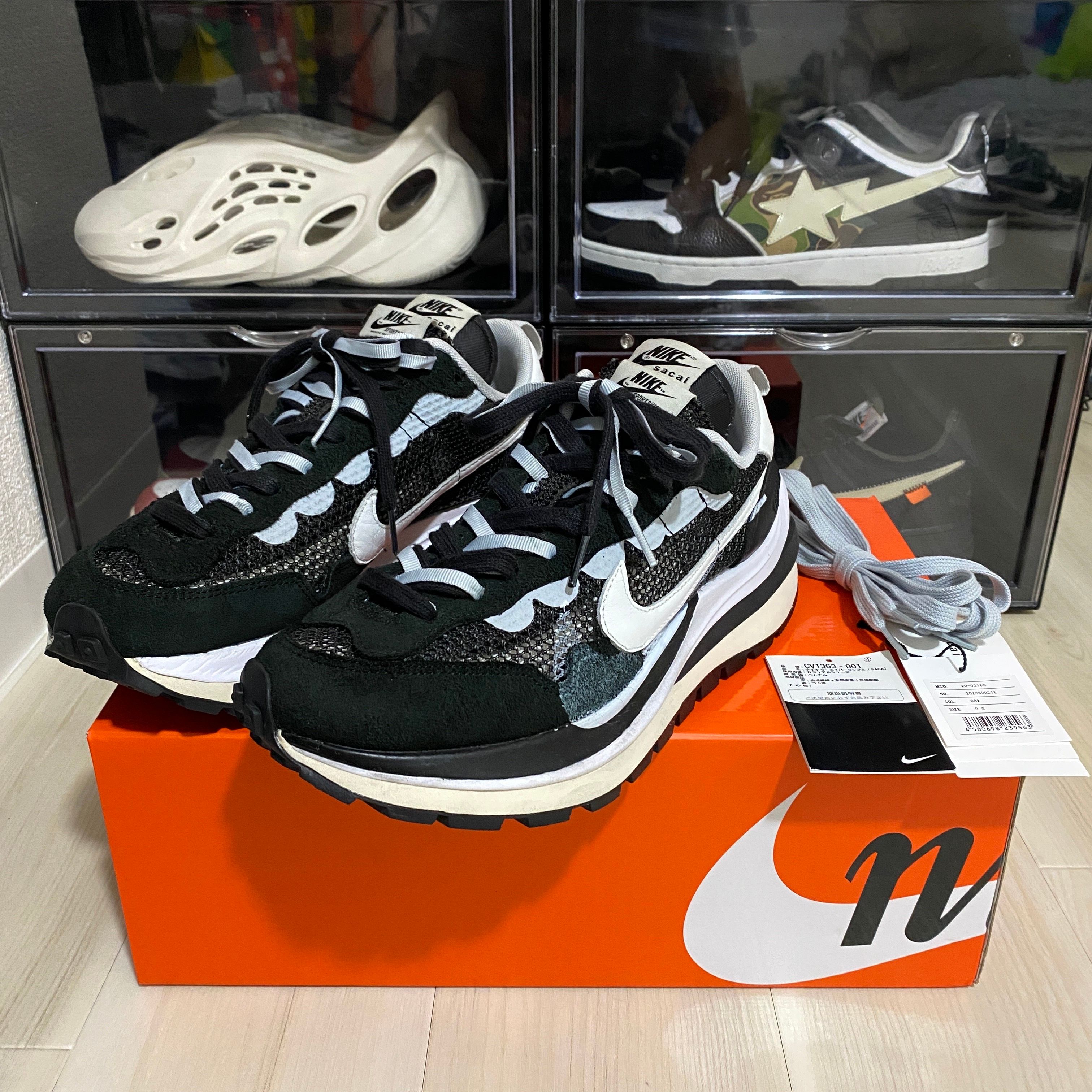 sacai × Nike Vapor Waffle "Black and White"