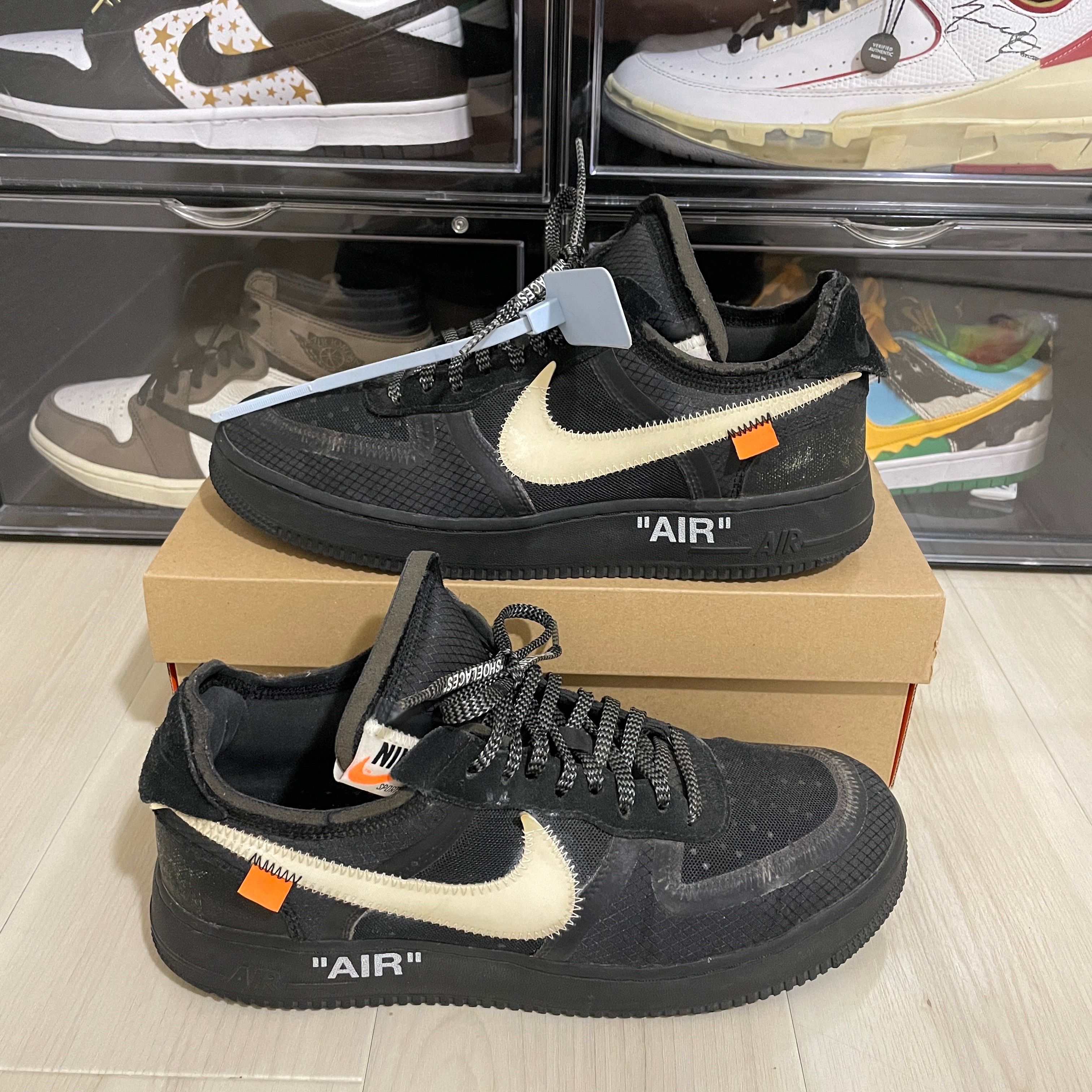 Off-White × Nike Air Force 1 Low "Black"