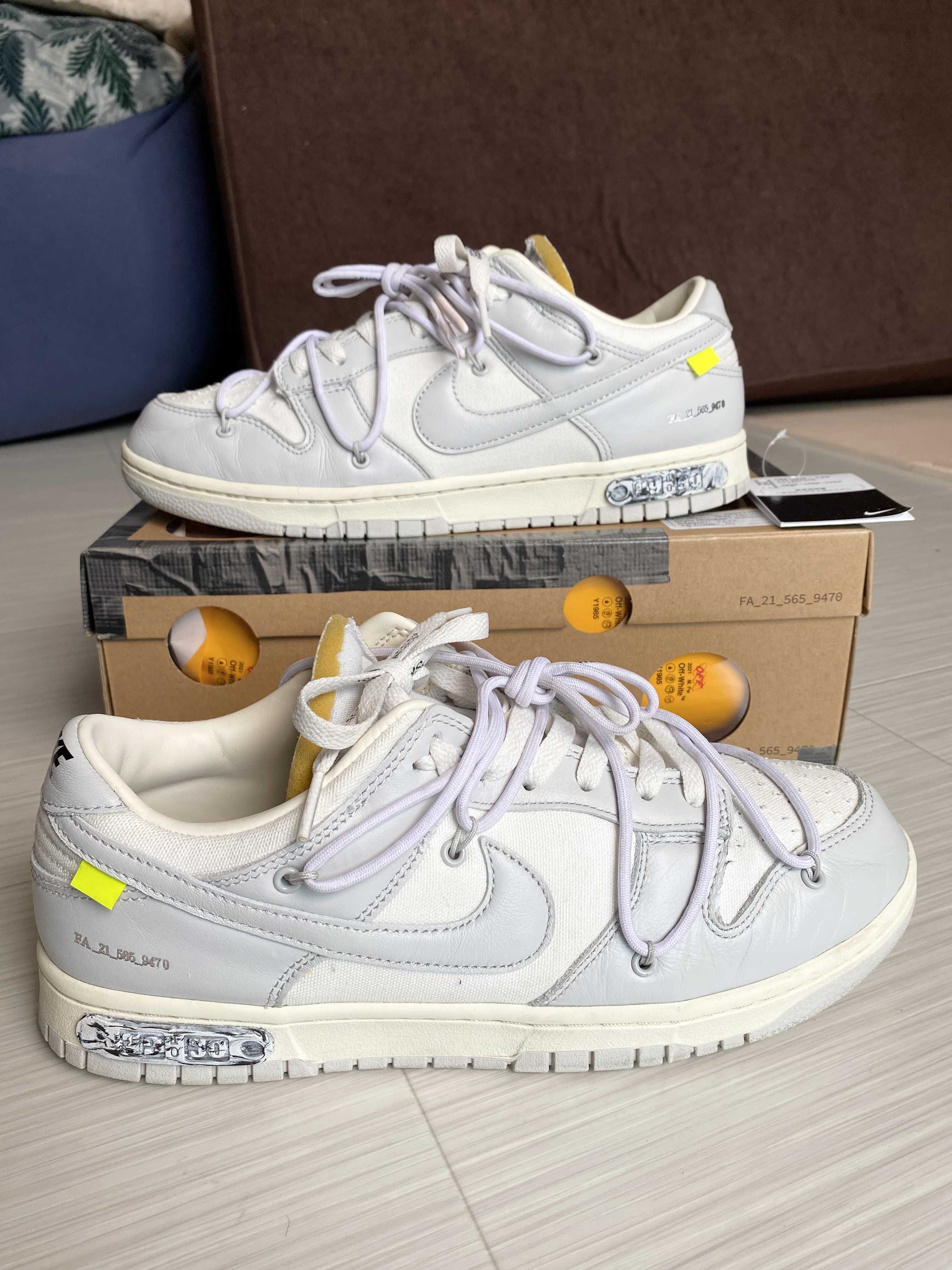 Off-White × Nike Dunk Low 1 of 50 "Lot.49"