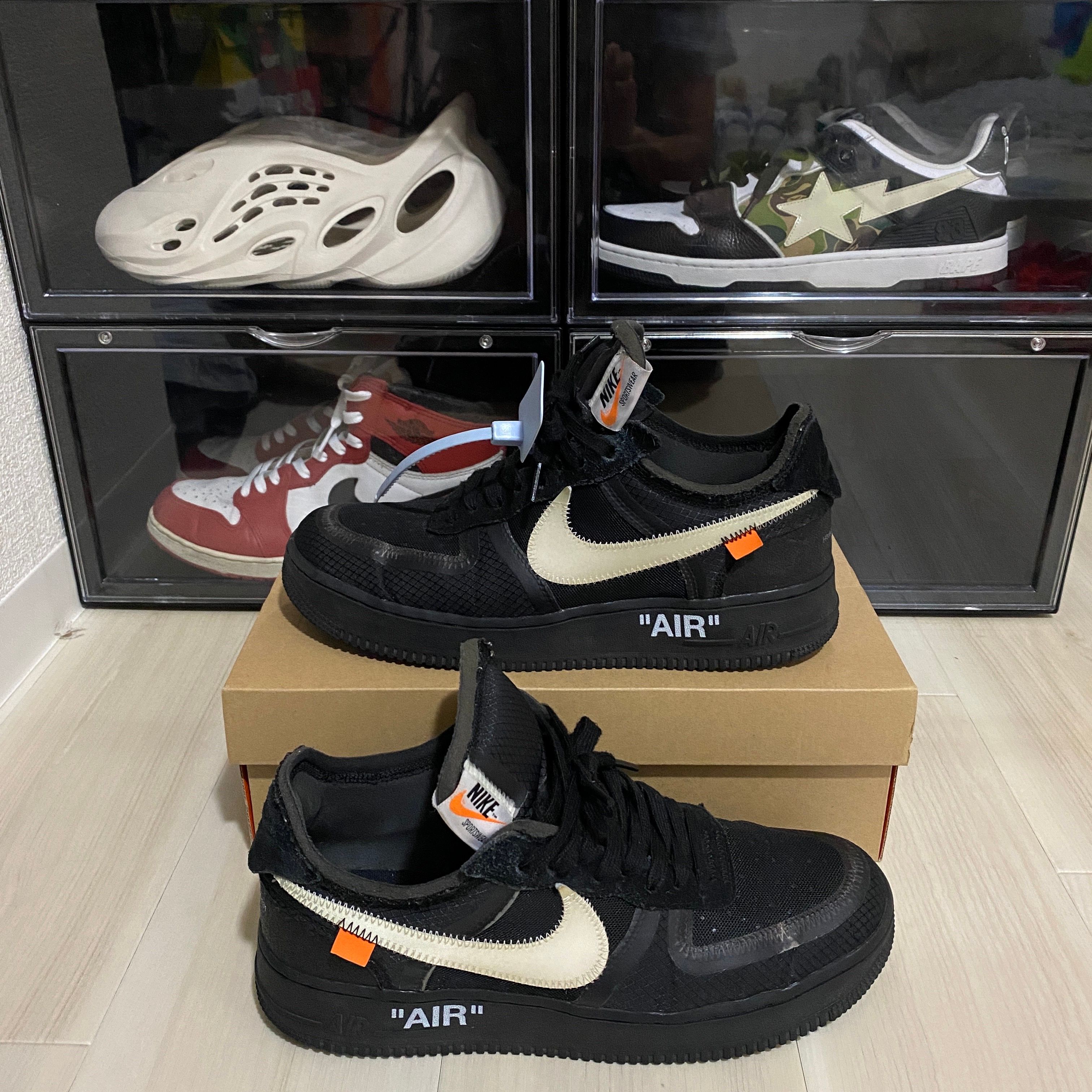 Off-White × Nike Air Force 1 Low "Black"
