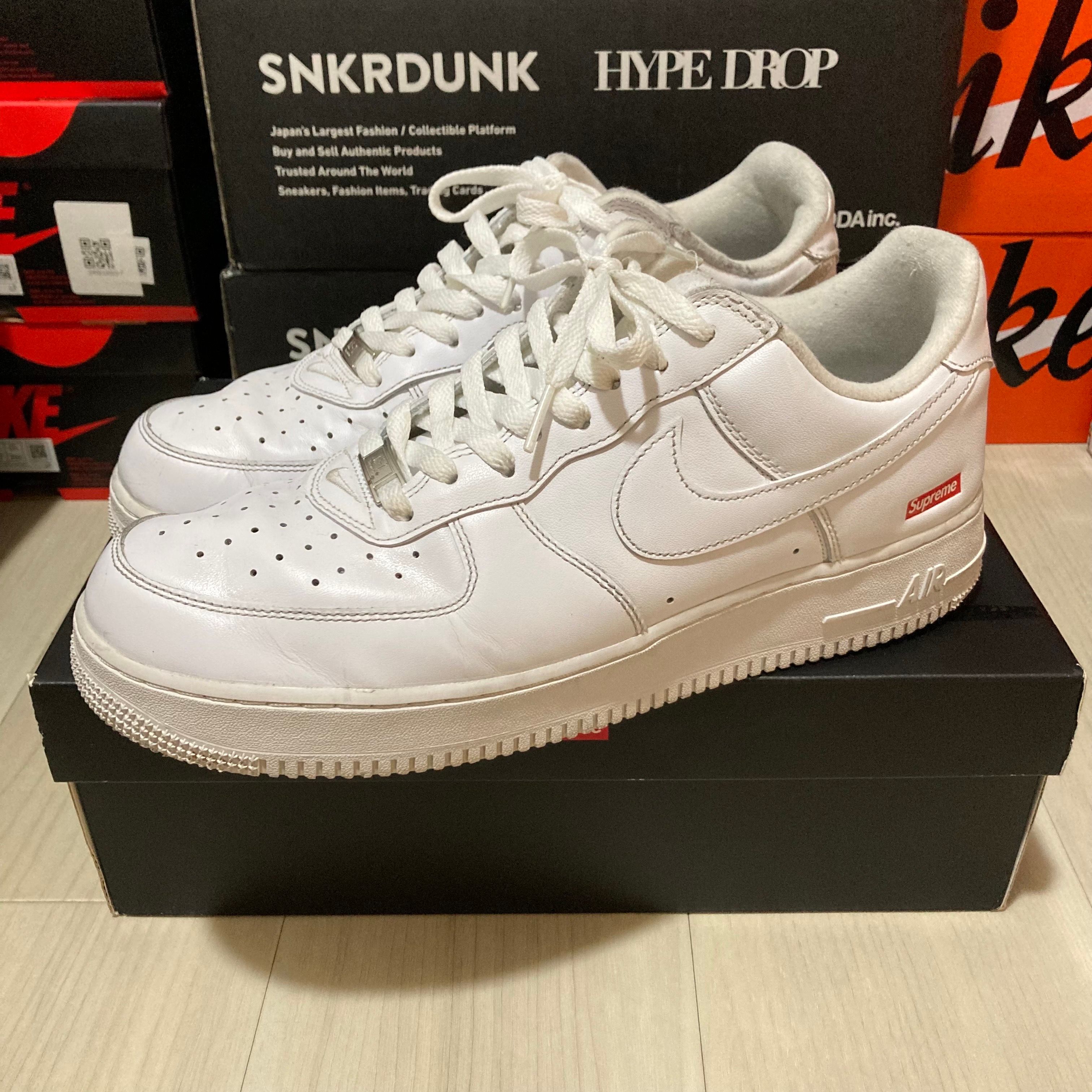 Supreme × Nike Air Force 1 Low "White"
