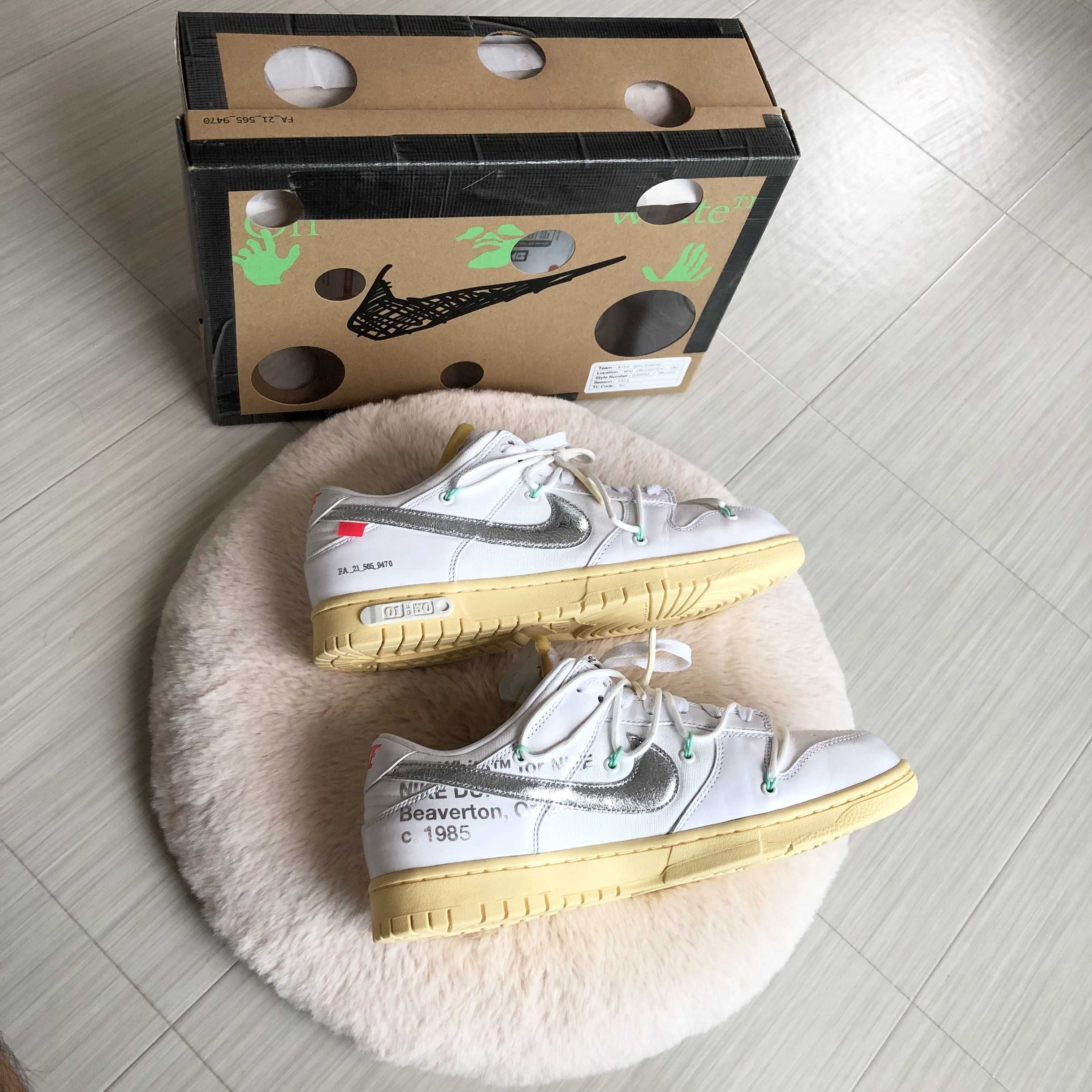 Off-White × Nike Dunk Low 1 of 50 "Lot.1"