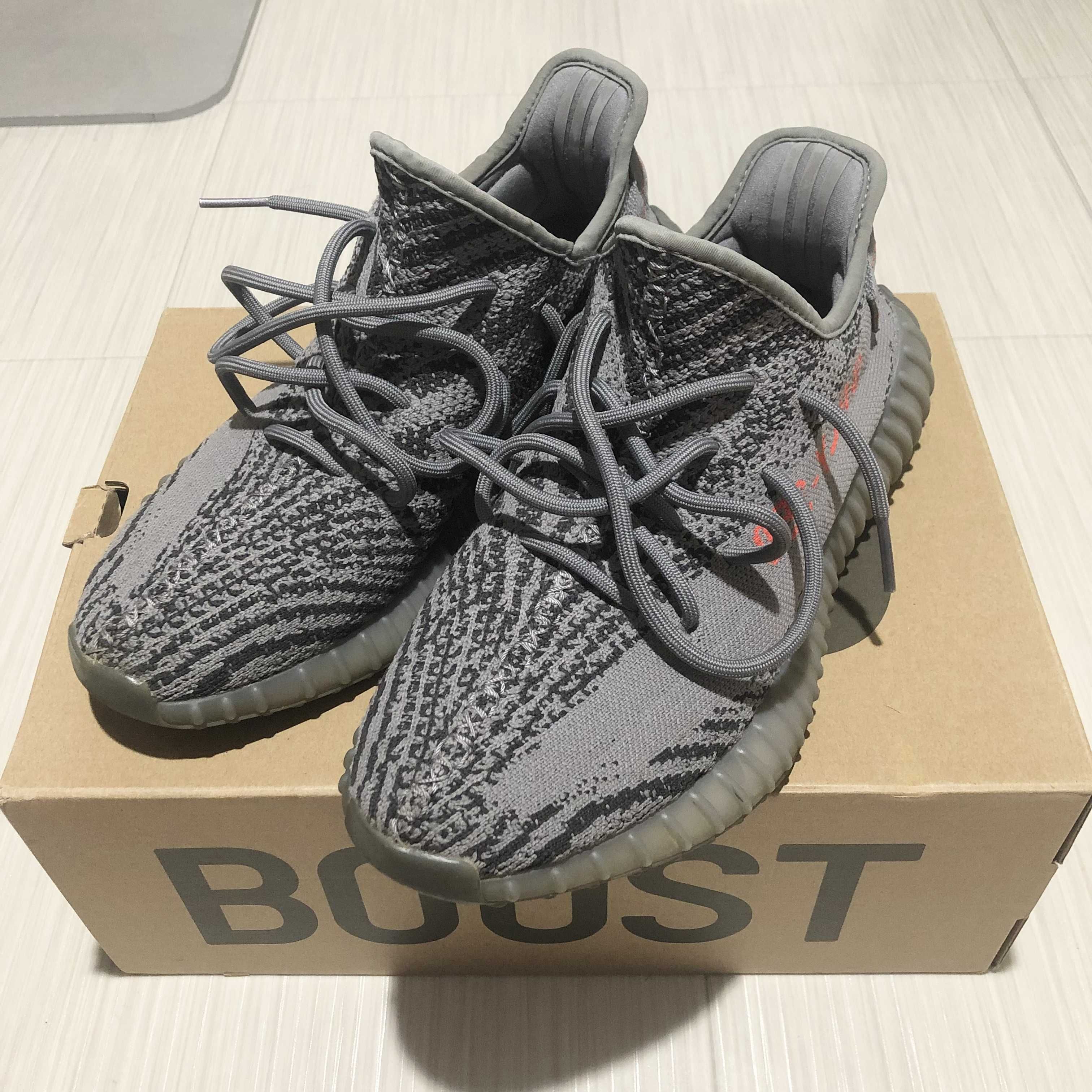 adidas Yeezy Boost 350 V2 "Grey/Bold Orange/DGH Solid Grey"