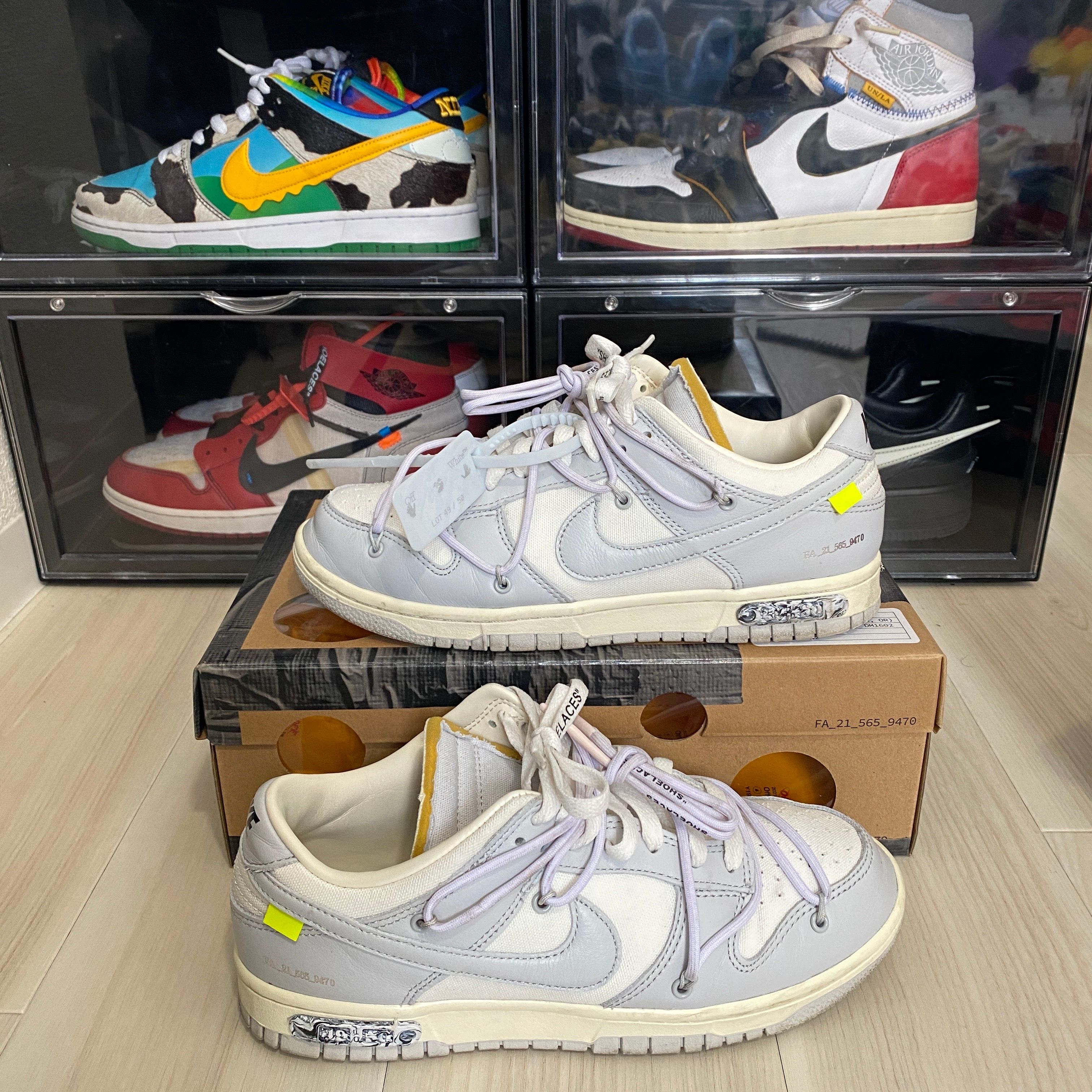 Off-White × Nike Dunk Low 1 of 50 "Lot.49"