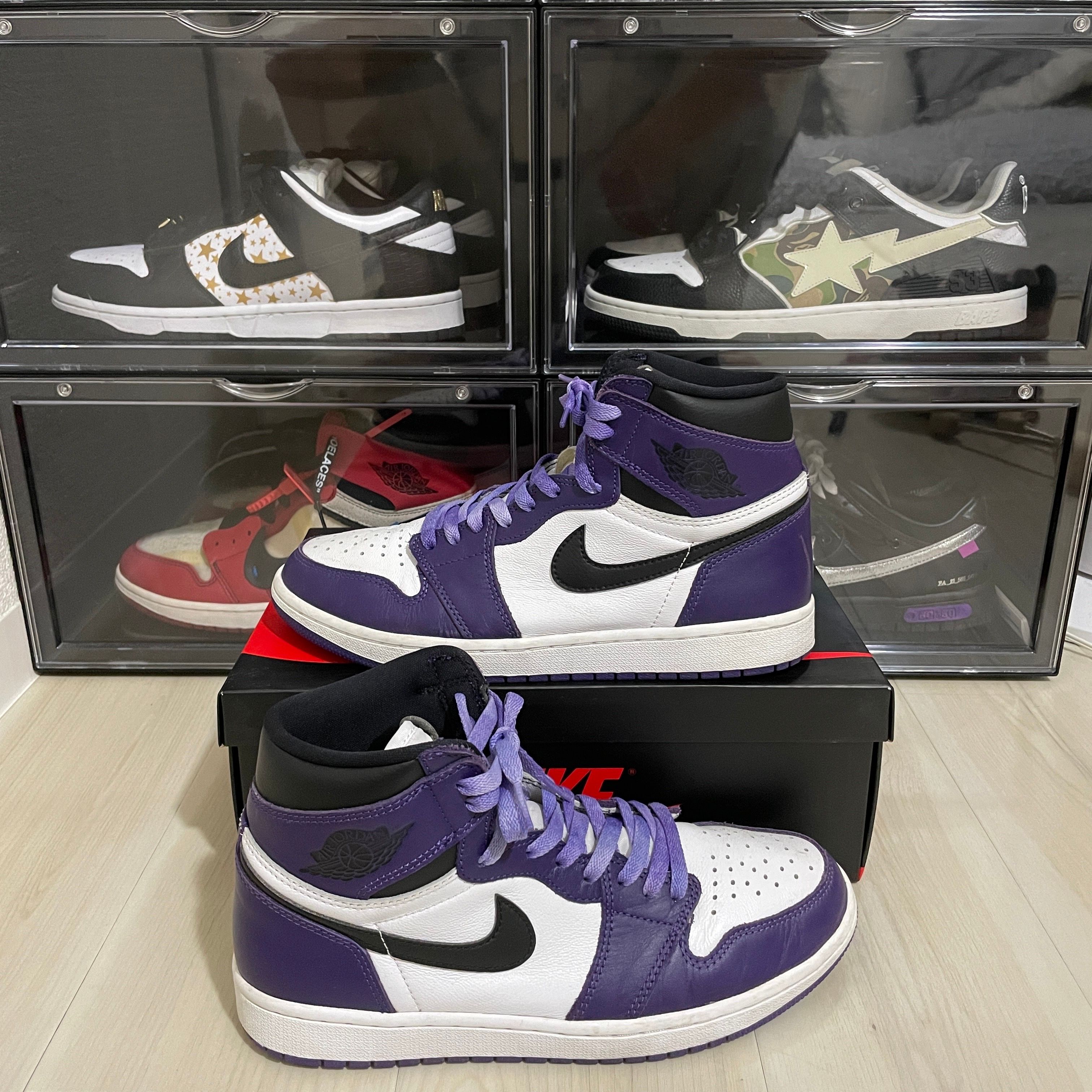 Nike Air Jordan 1 Retro High OG "Court Purple White/Black" (2020)   