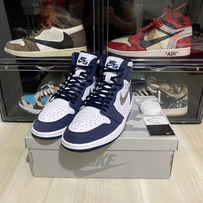Nike Air Jordan 1 High OG CO.JP "White/Midnight Navy" (2020)(ブリーフケースなし)