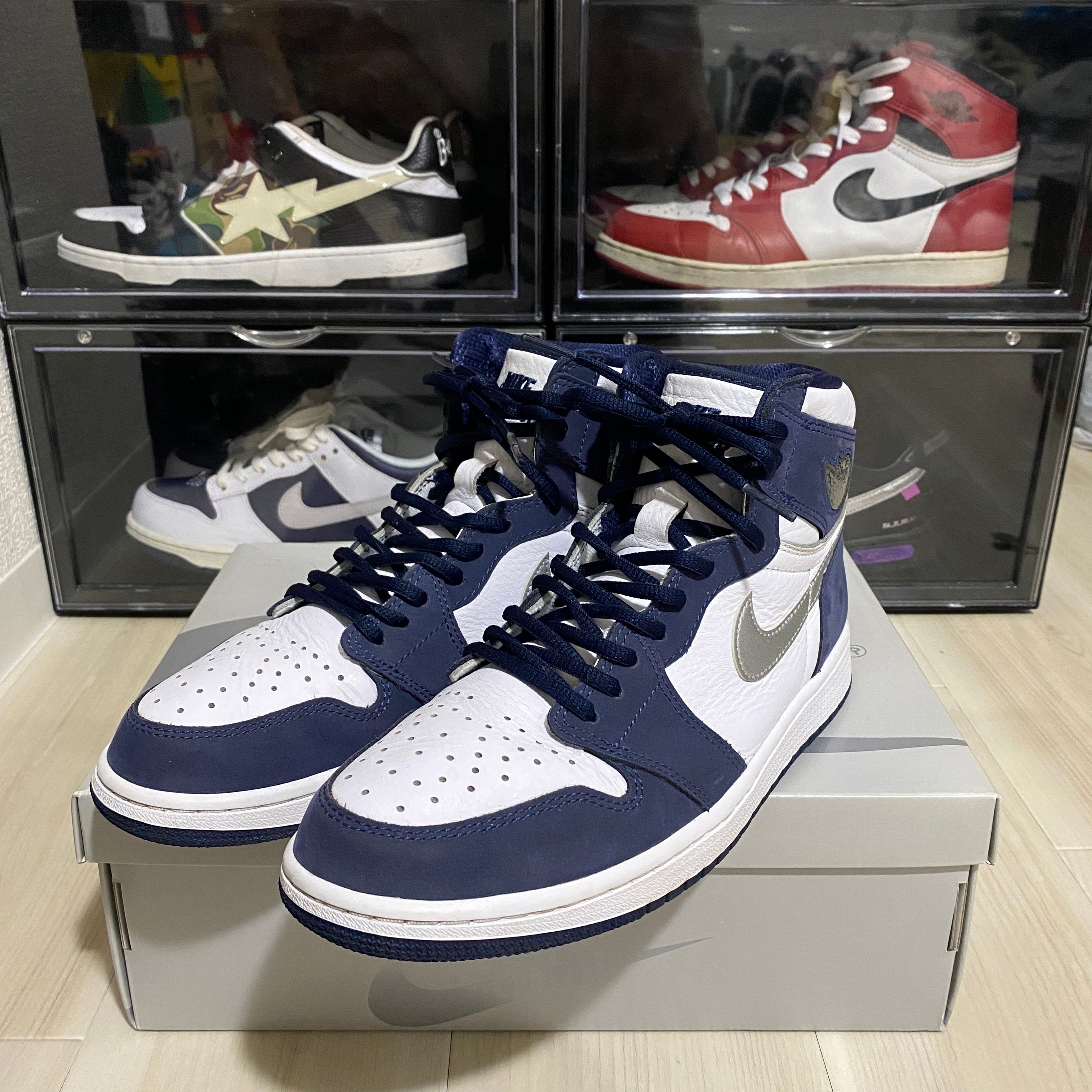 Nike Air Jordan 1 High OG CO.JP "White/Midnight Navy" (2020)(ブリーフケースなし)