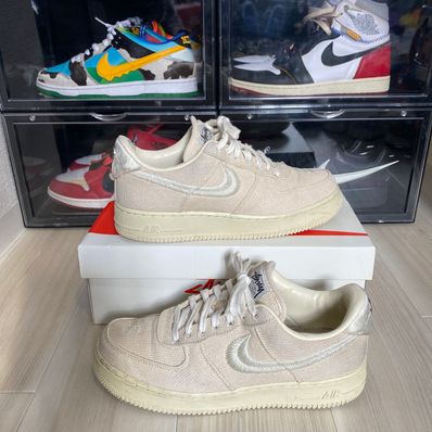 Stussy × Nike Air Force 1 Low "Fossil Stone"