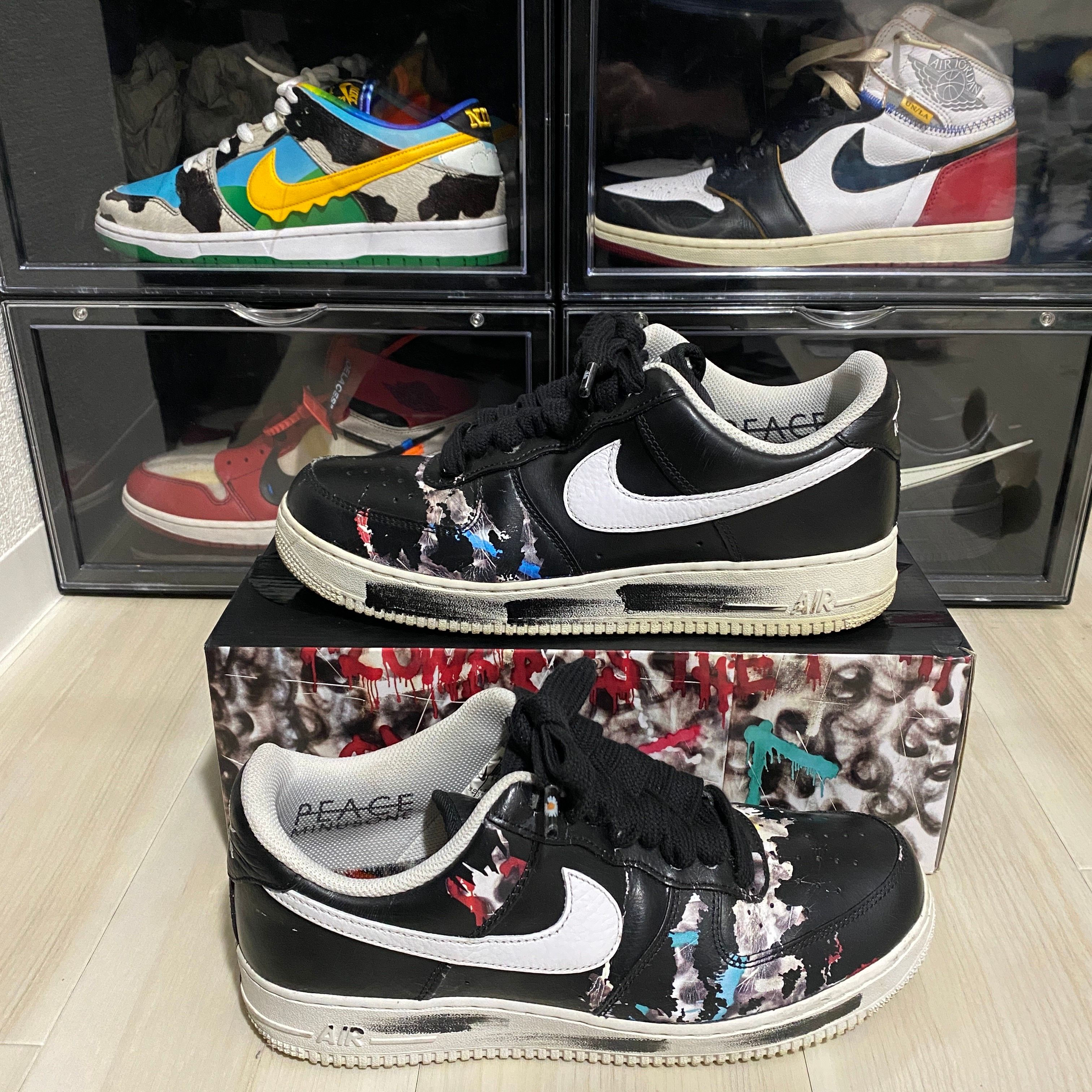 PEACEMINUSONE × Nike Air Force 1 Low Para Noise "Black" / G-DRAGON