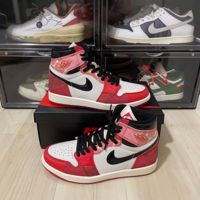 Spider-Man × Nike Air Jordan 1 Retro High OG SP "Spider-Man: Across the Spider-Verse/University Red"