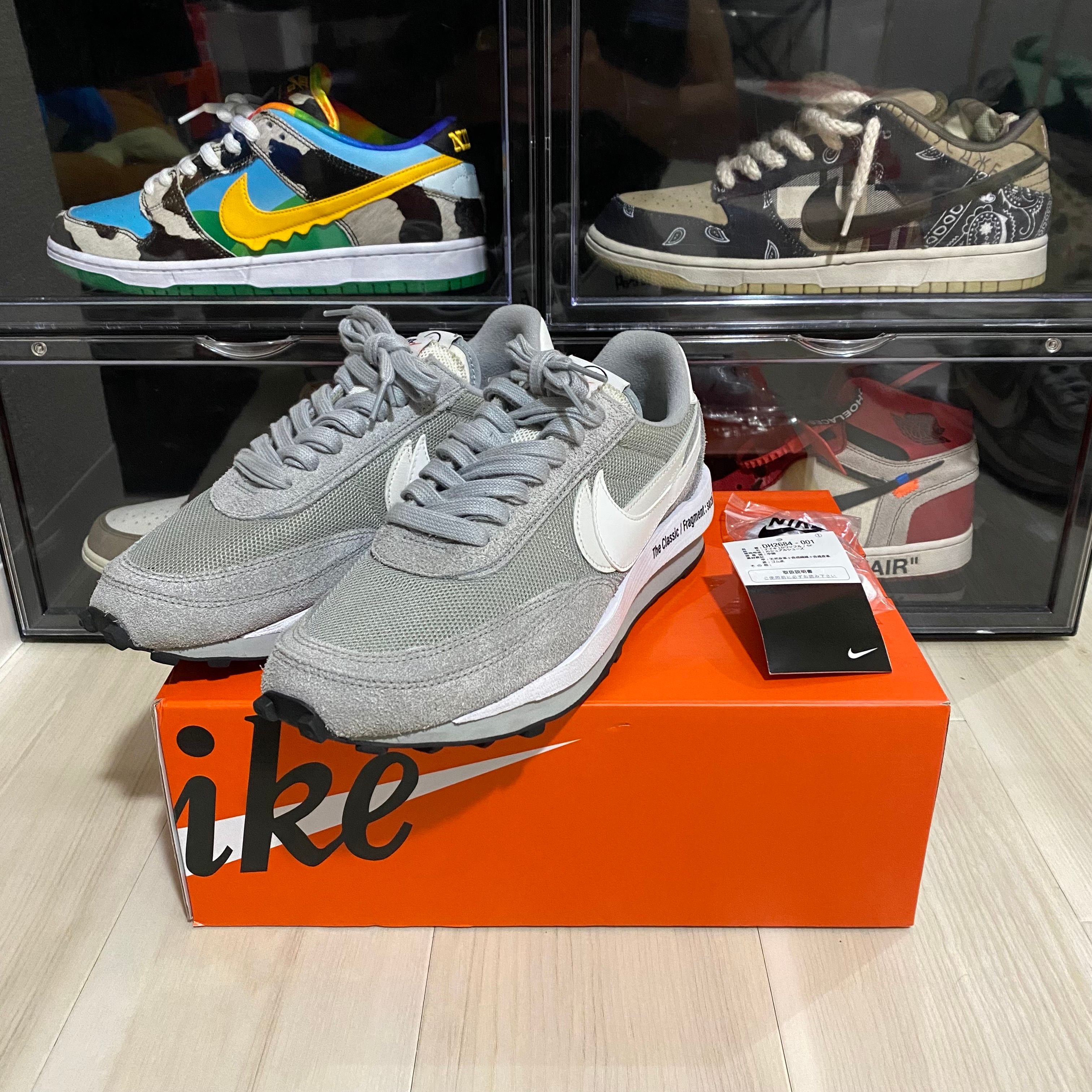 Fragment × sacai × Nike LD Waffle "Light Smoke Grey"