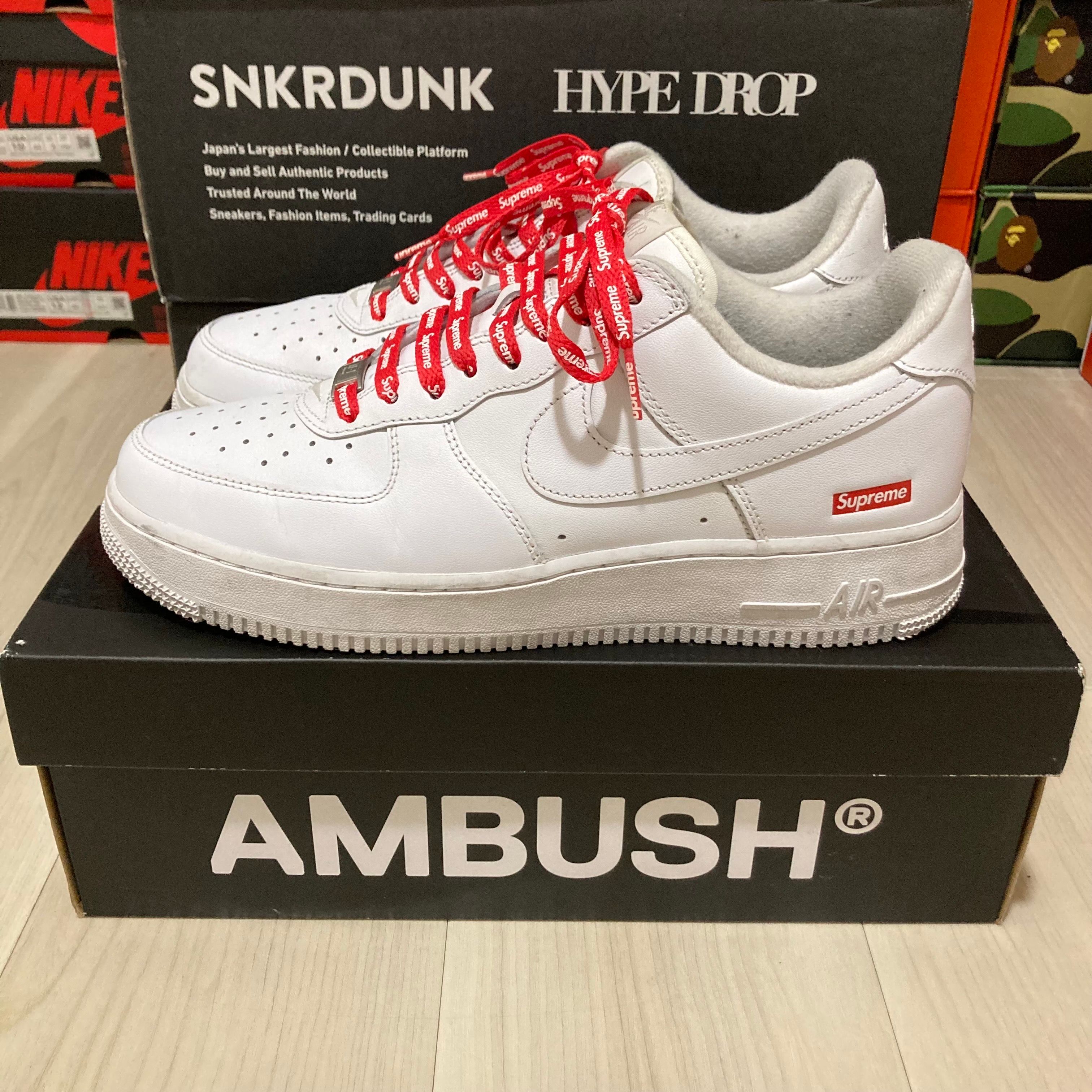 Supreme × Nike Air Force 1 Low "White"