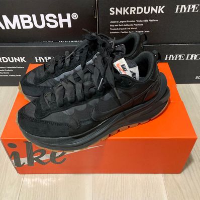 sacai × Nike VaporWaffle "Black Gum"