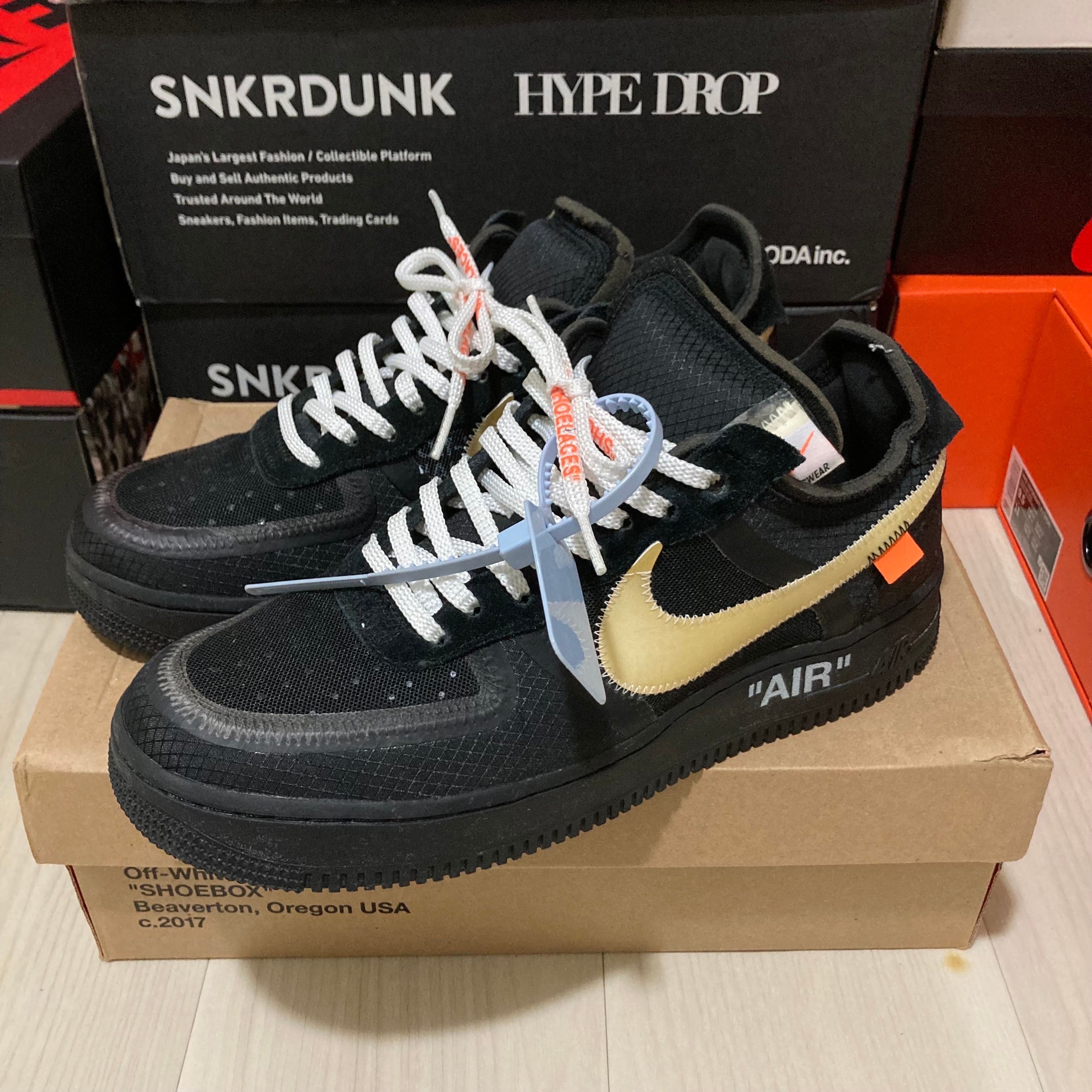 Off-White × Nike Air Force 1 Low "Black"