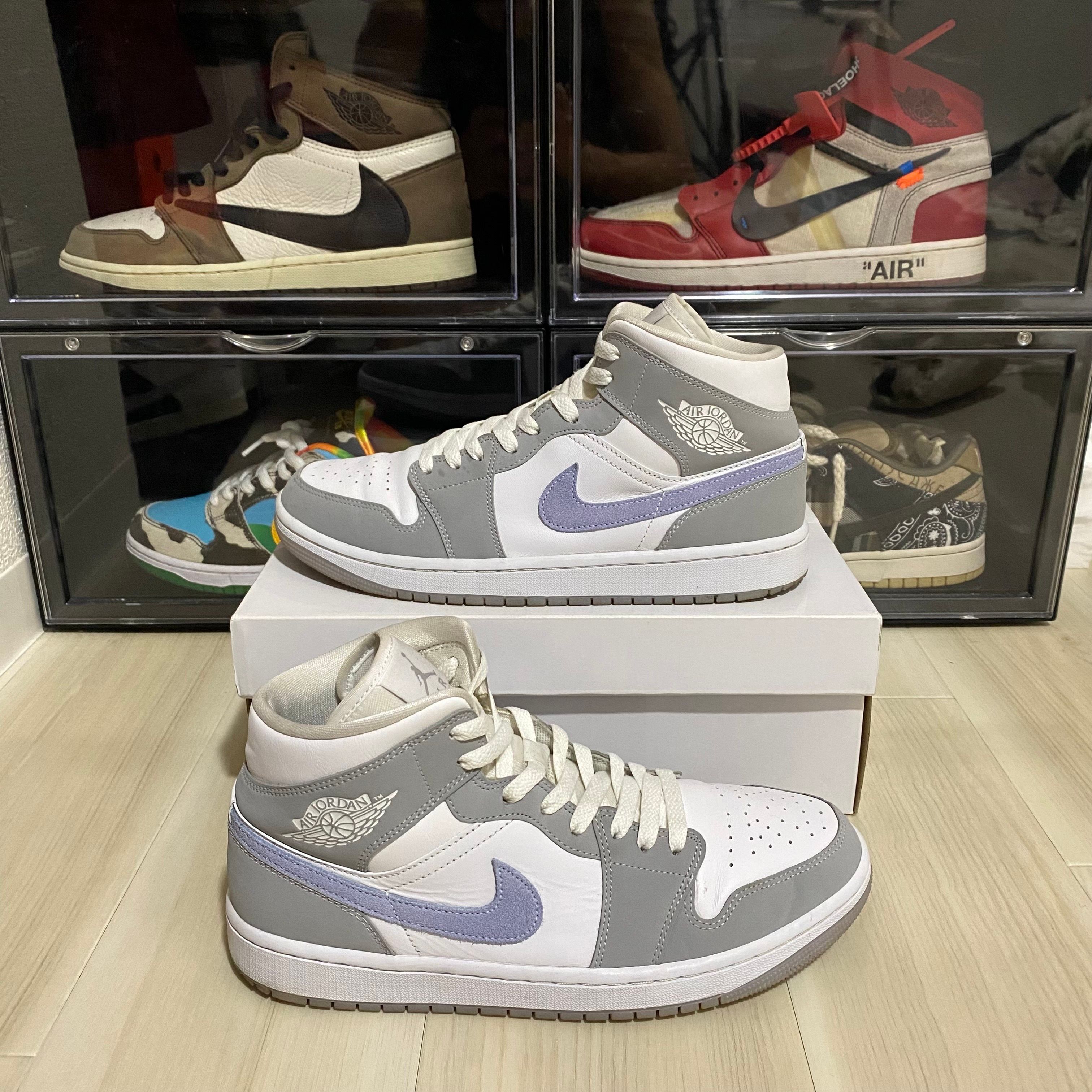 Nike Women's Air Jordan 1 Mid "Wolf Grey"