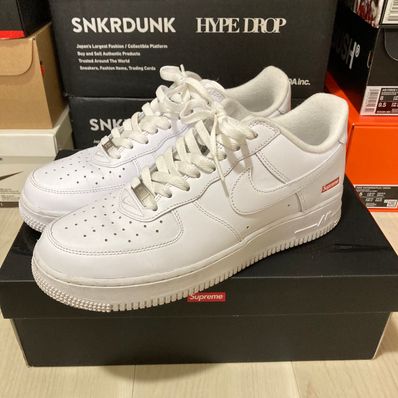 Supreme × Nike Air Force 1 Low "White"