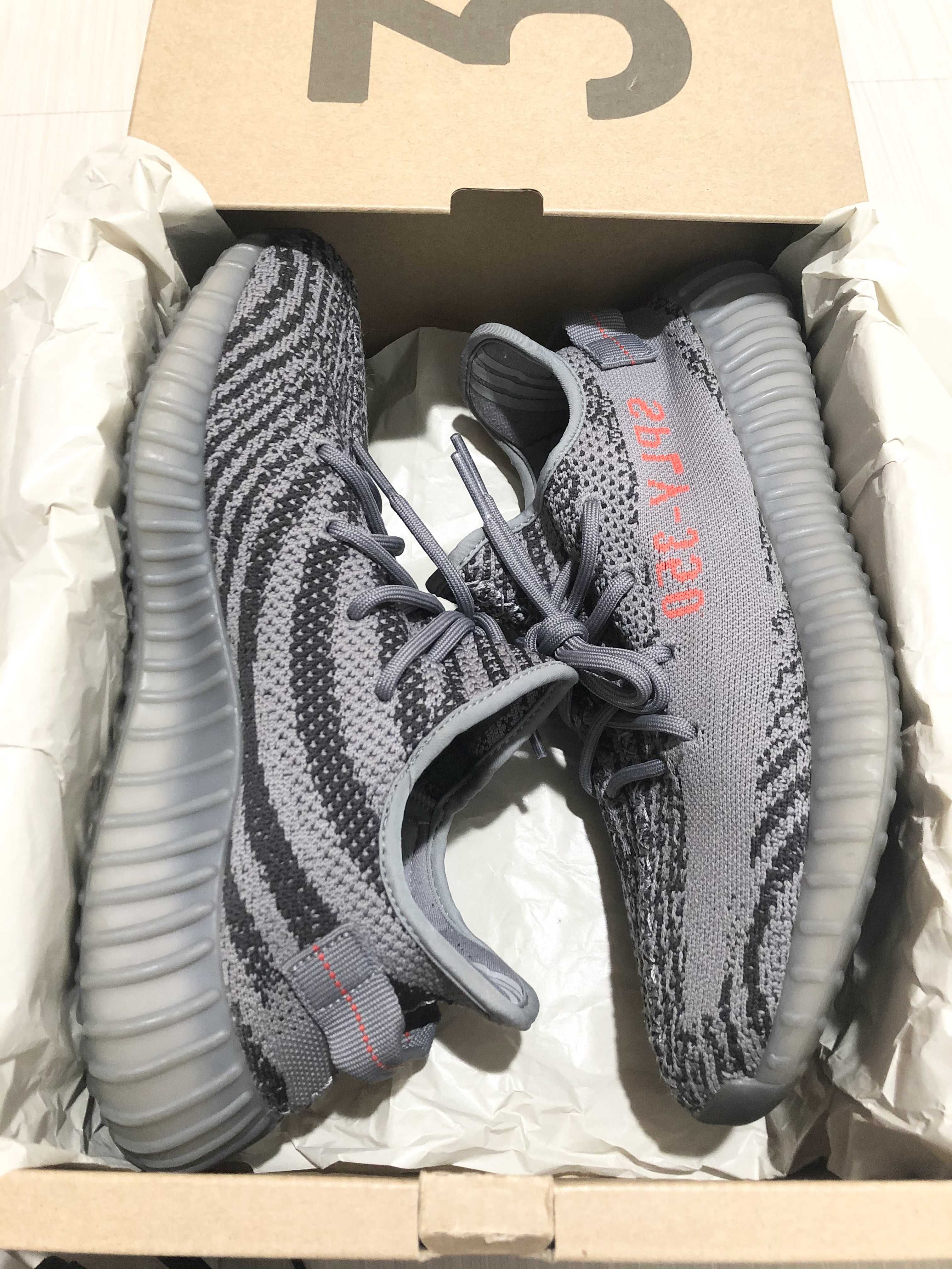 adidas Yeezy Boost 350 V2 "Grey/Bold Orange/DGH Solid Grey"
