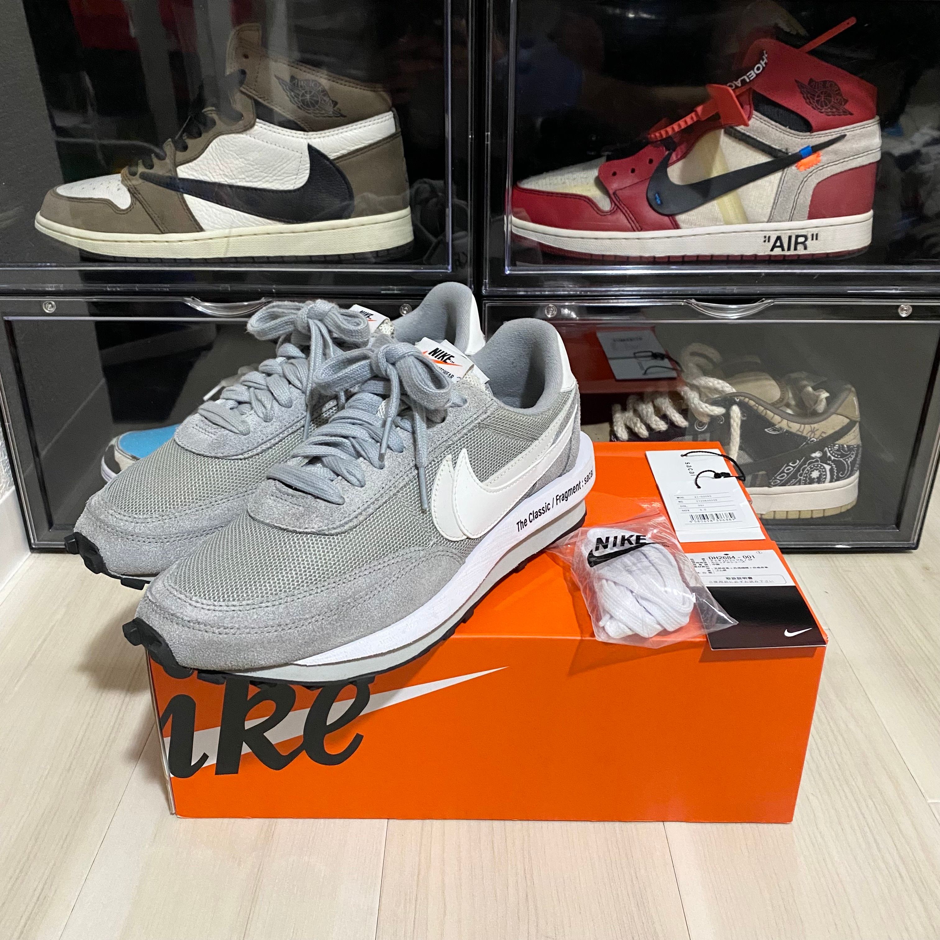 Fragment × sacai × Nike LD Waffle "Light Smoke Grey"