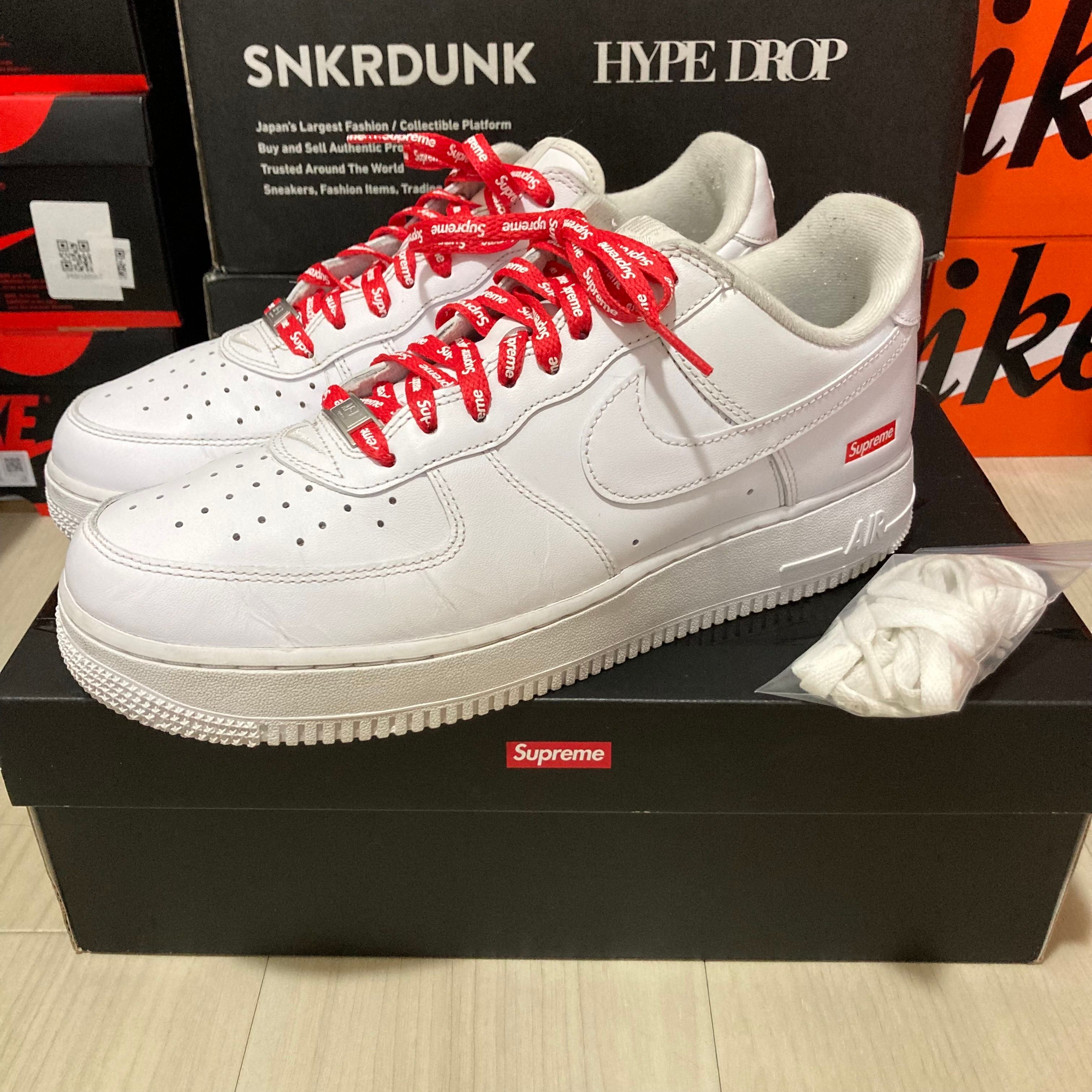 Supreme × Nike Air Force 1 Low "White"