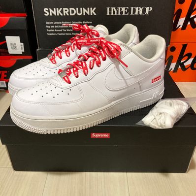 Supreme × Nike Air Force 1 Low "White"