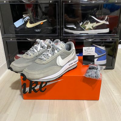 Fragment × sacai × Nike LD Waffle "Light Smoke Grey"