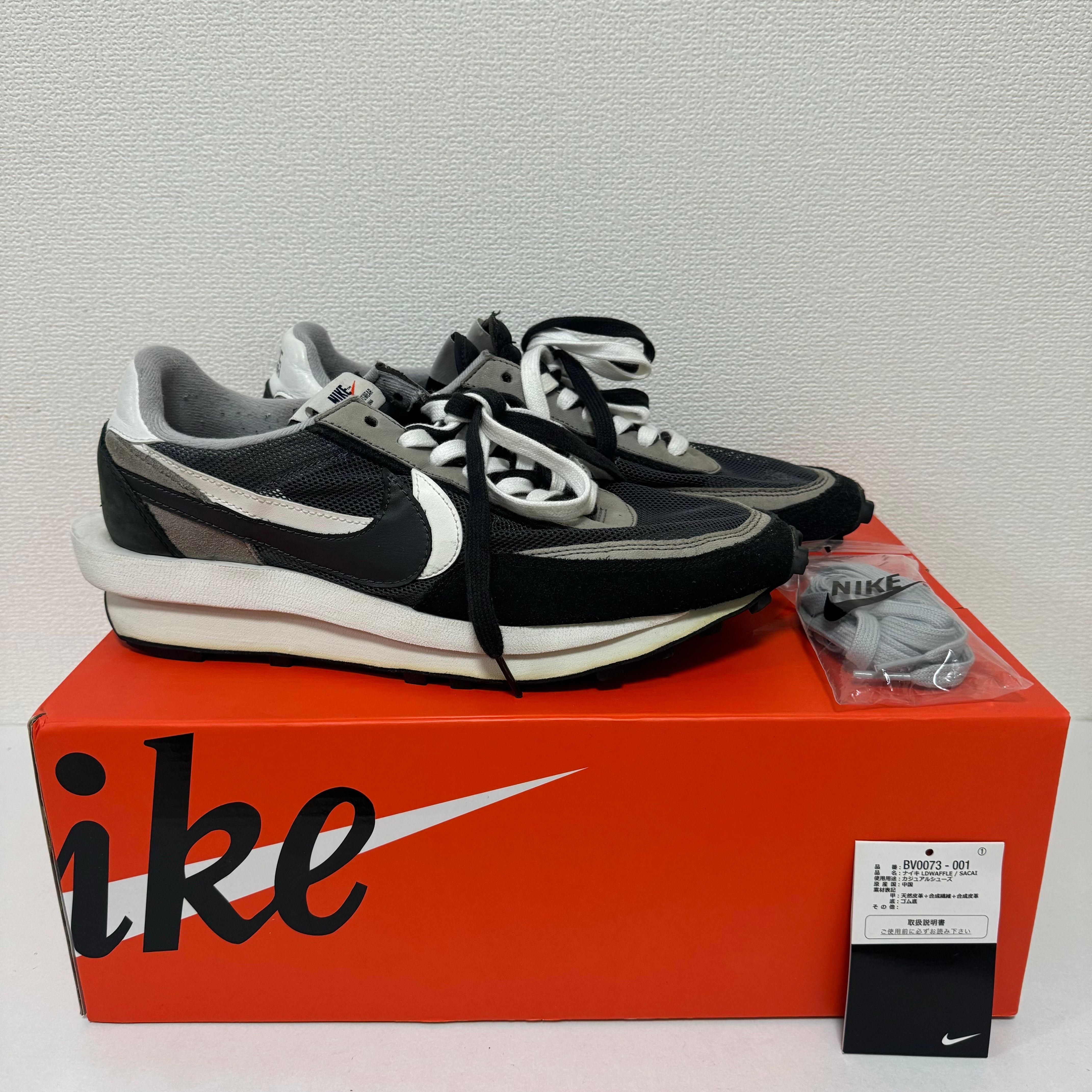 sacai × Nike LD Waffle "Black"